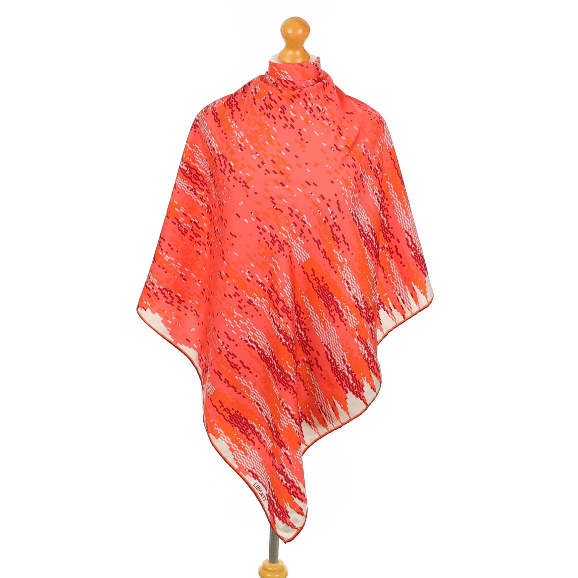 Liberty Abstract Designer Silk Scarf