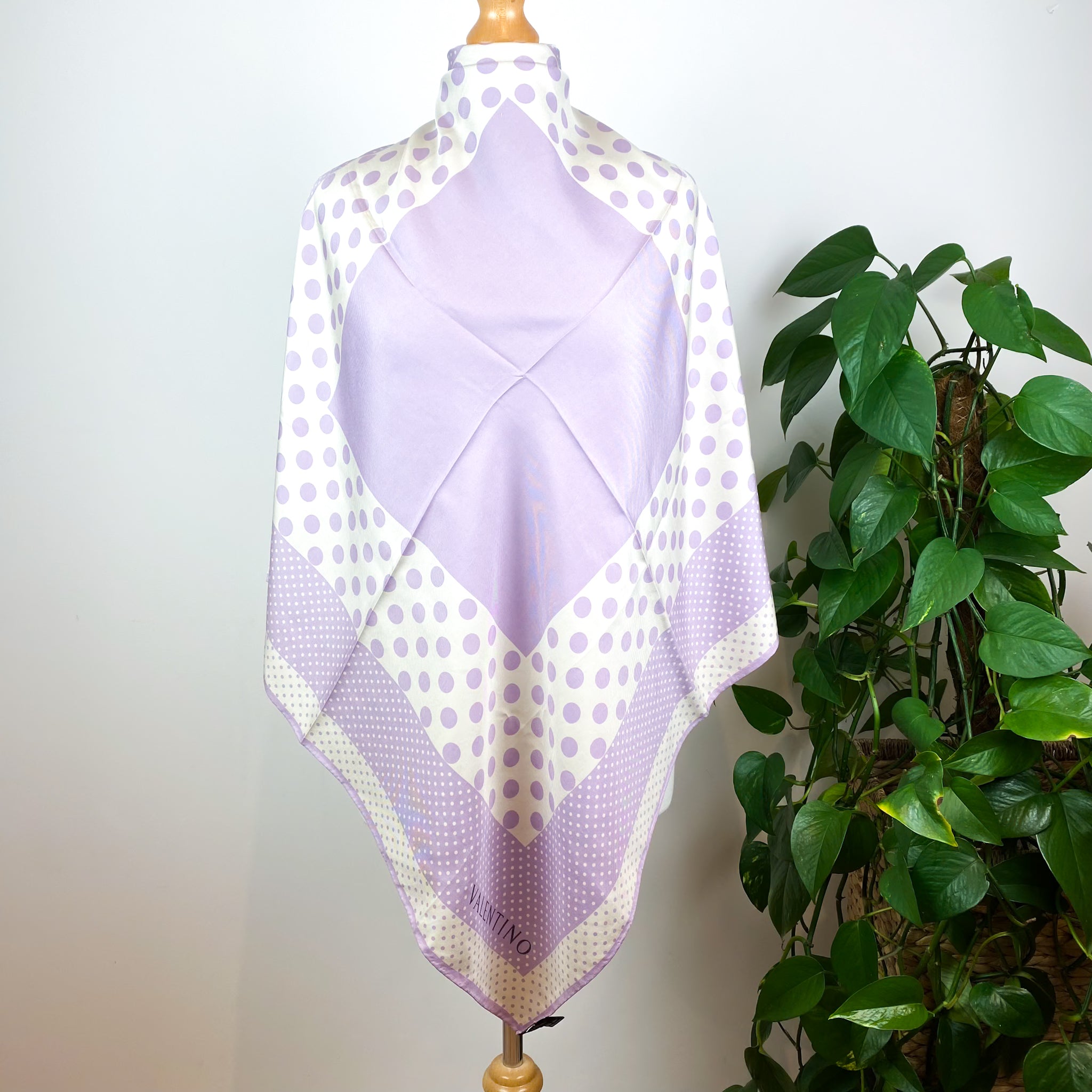 Immaculate Valentino Designer Silk Scarf