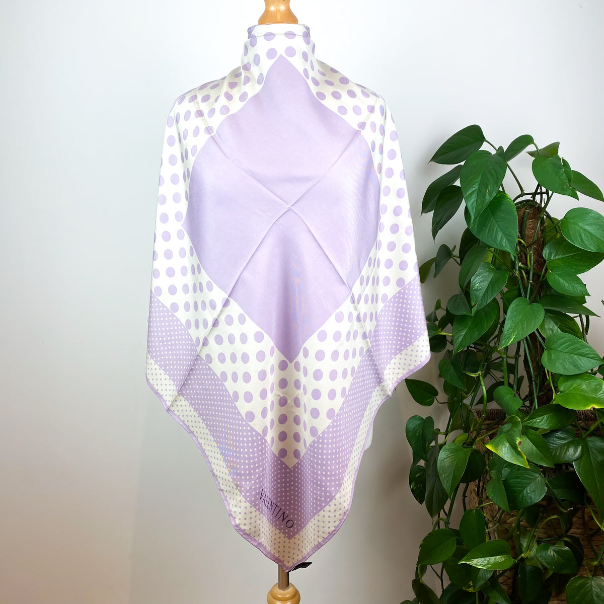 Immaculate Valentino Designer Silk Scarf