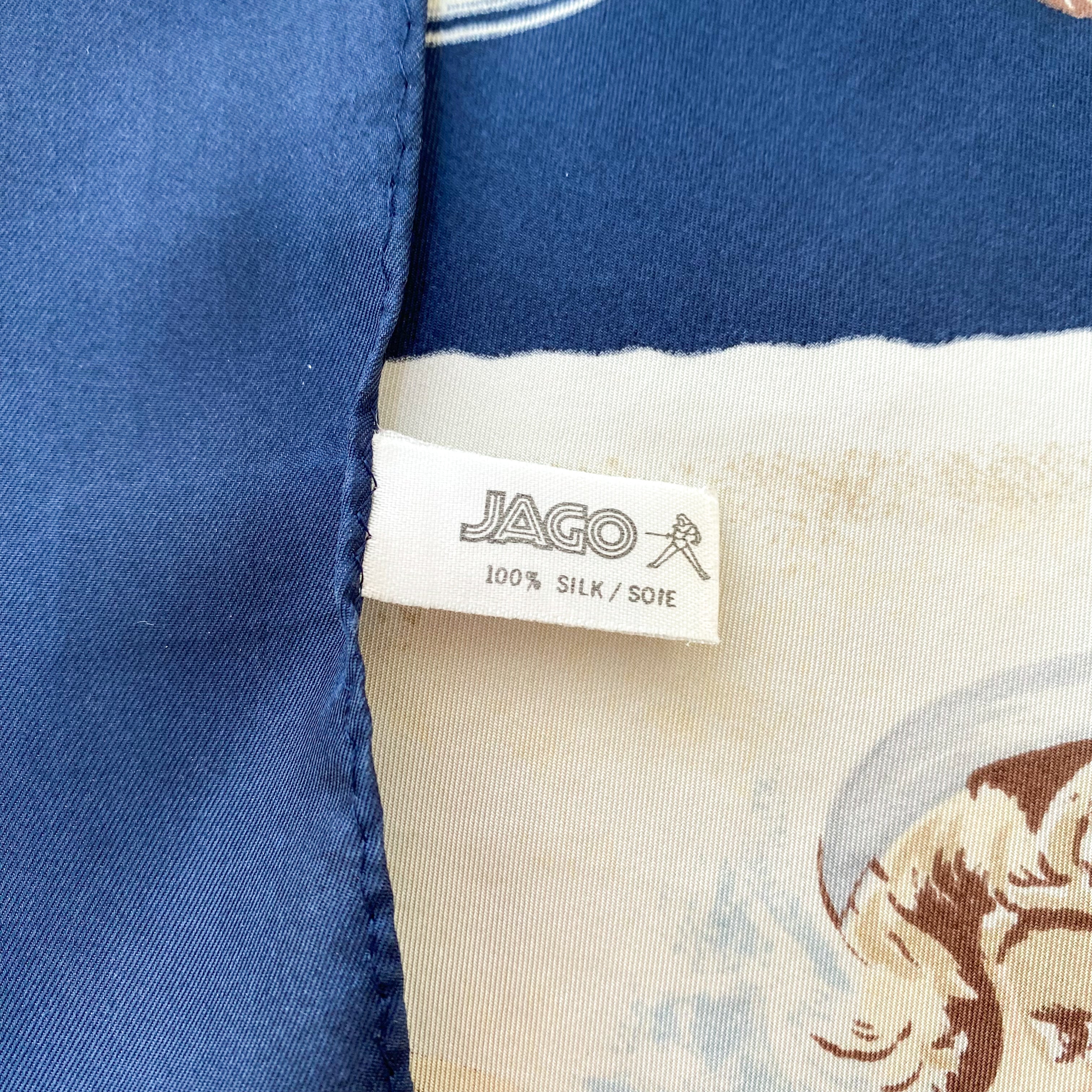 Large Tennis Silk Scarf