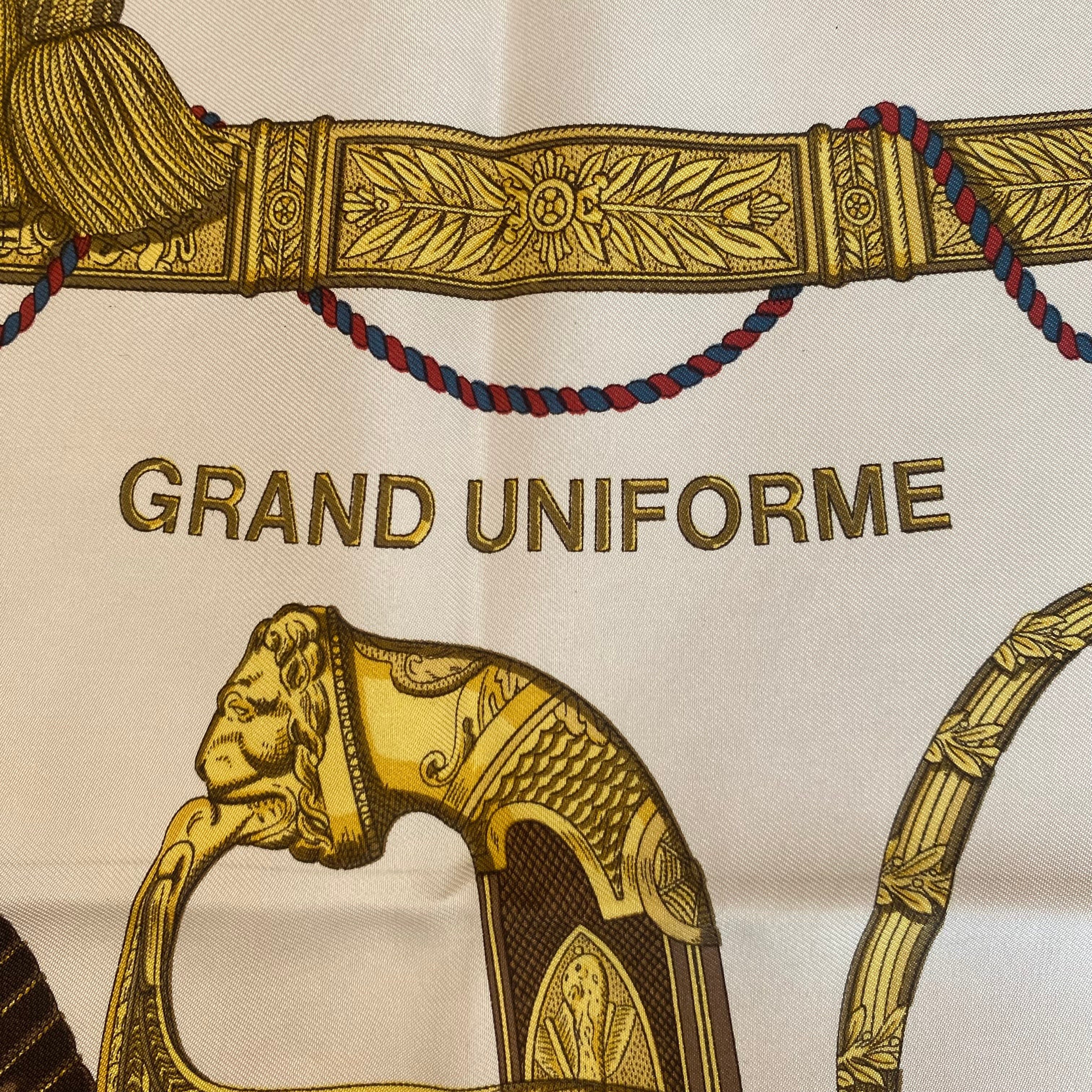 Hermès Grand Uniforme Silk Scarf