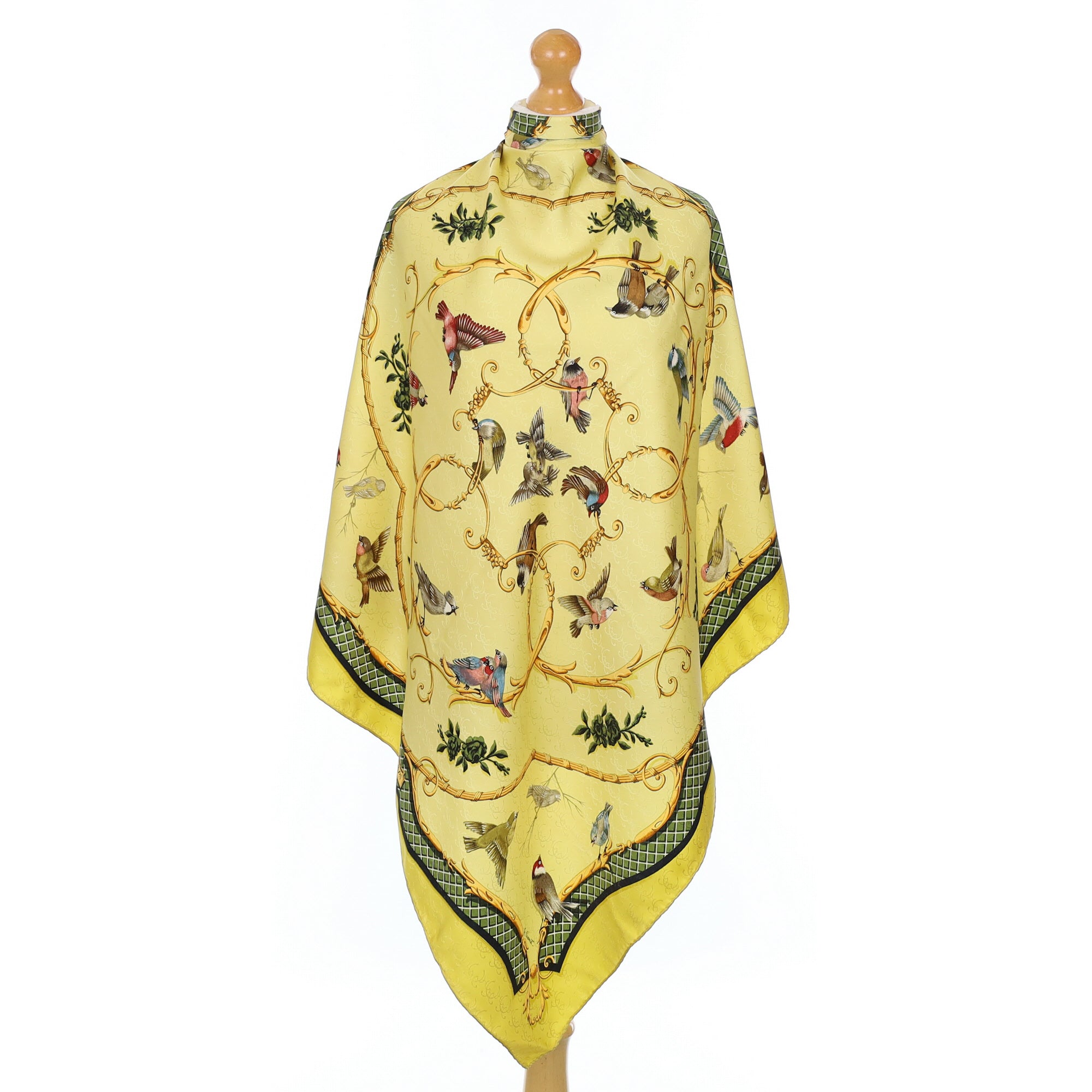 Hermès La Clé Des Champs Silk Scarf Quite Rare
