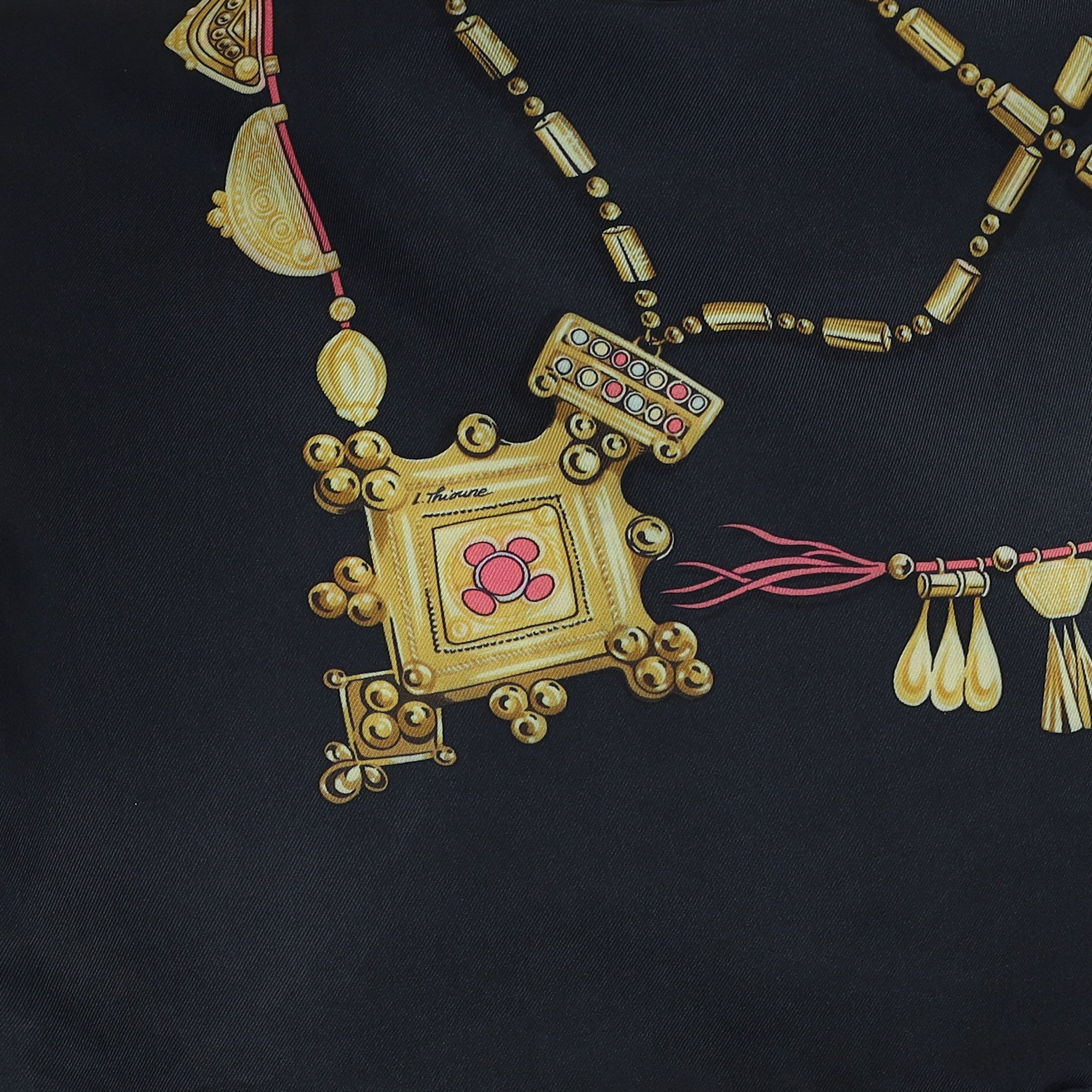 Hermès Parures des Sables Silk Scarf