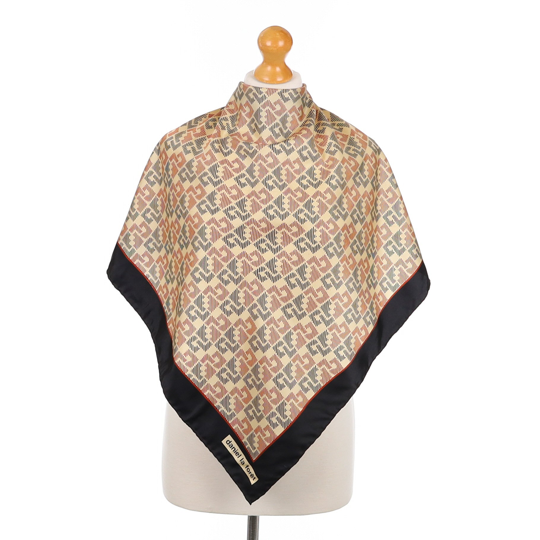 Daniel La Forêt Vintage Silk Scarf