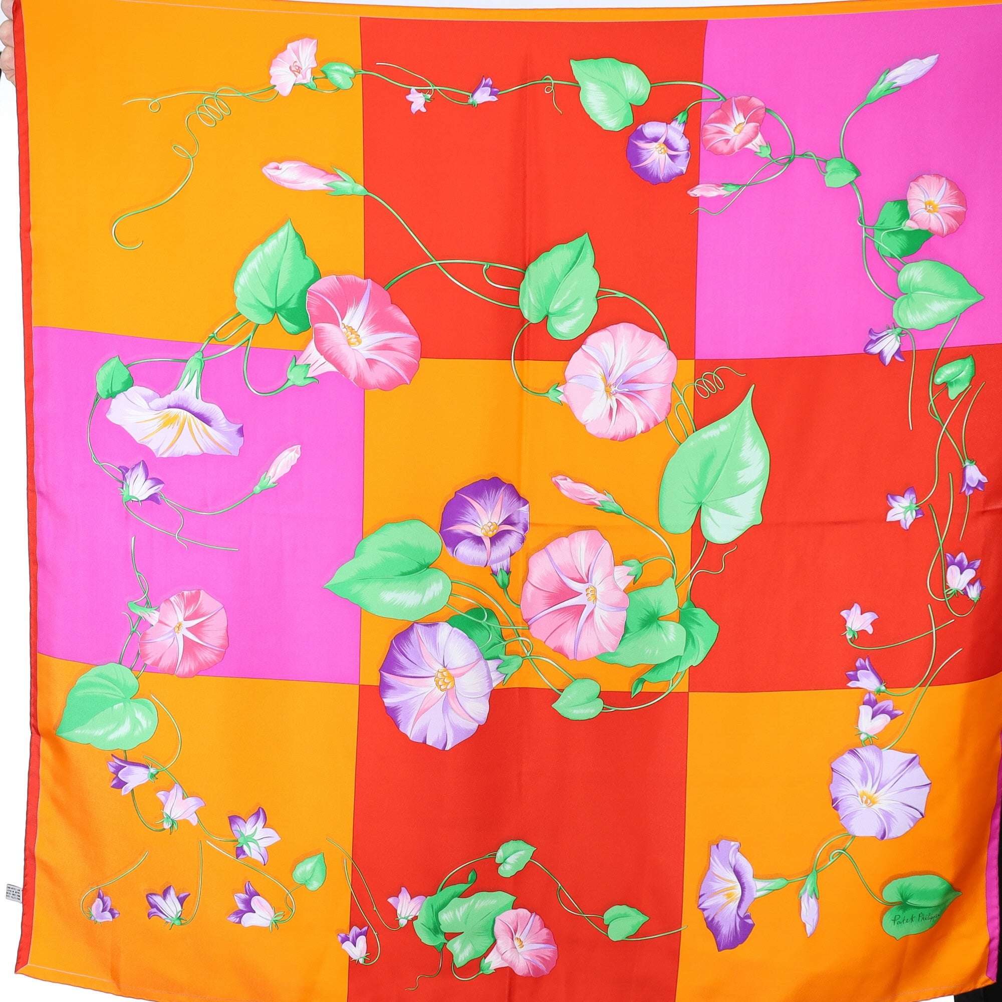 Pristine Patek Philippe Silk Scarf