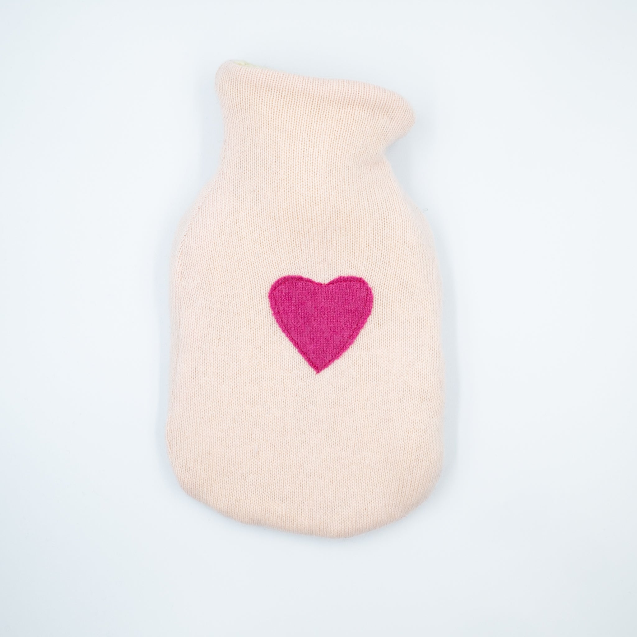 Shell Pink Cashmere Small Hot Water Bottle