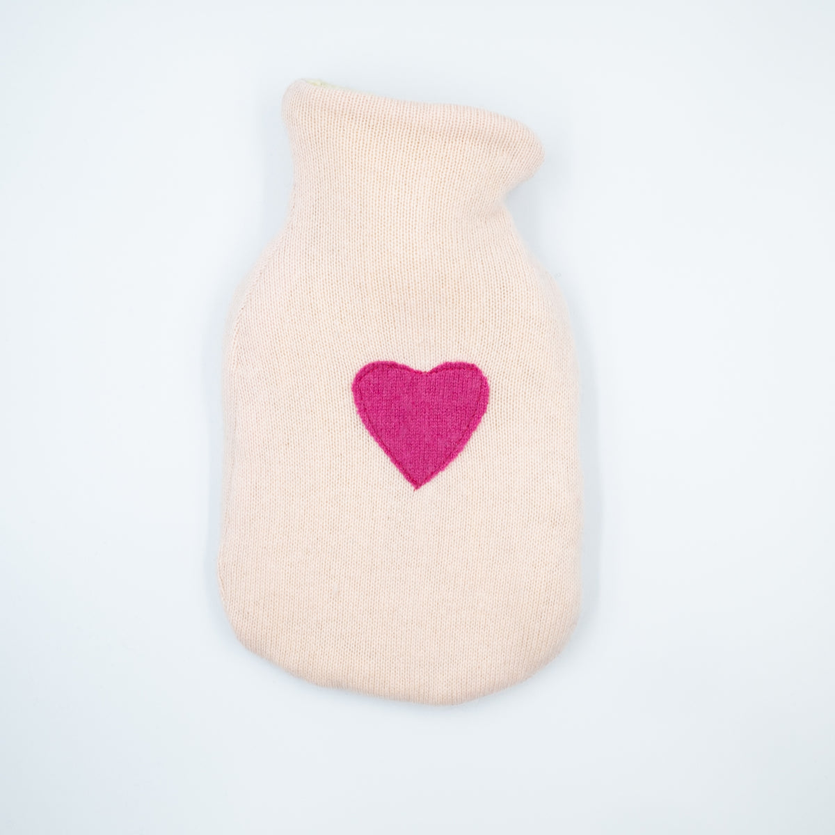 Shell Pink Cashmere Small Hot Water Bottle