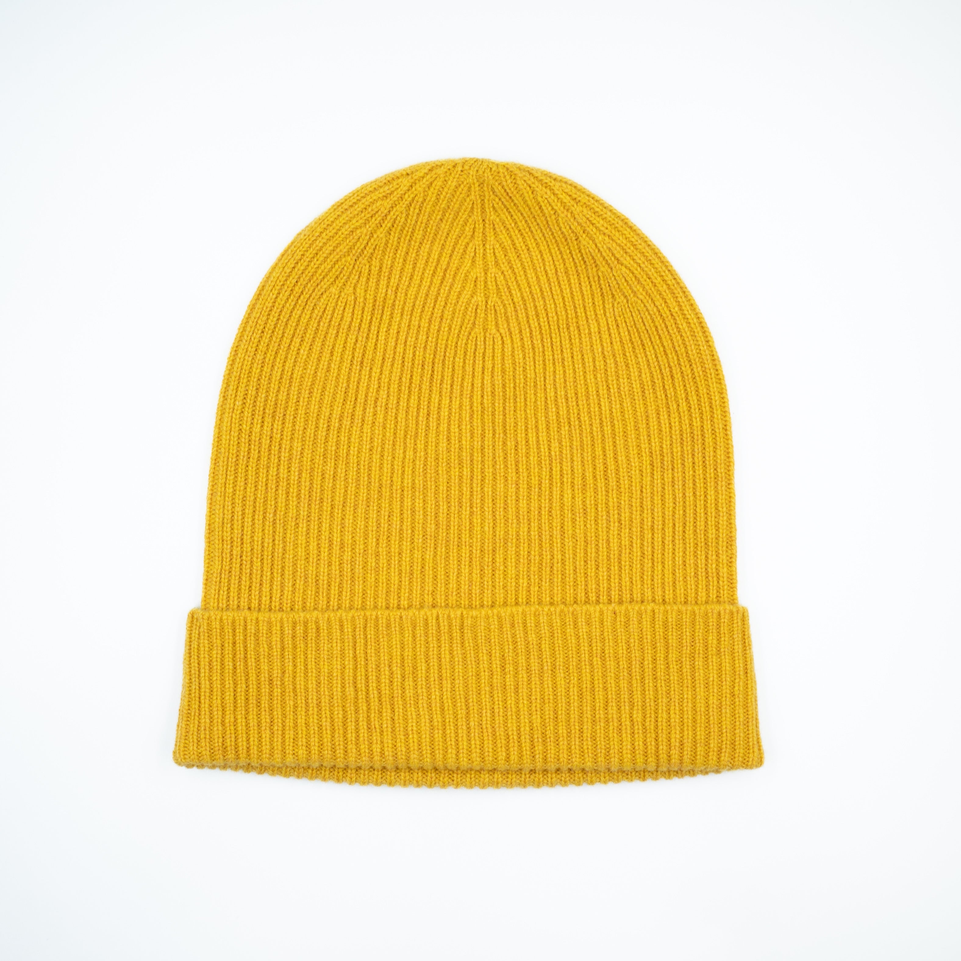 Brand New Scottish Mustard Yellow Beanie Hat Unisex