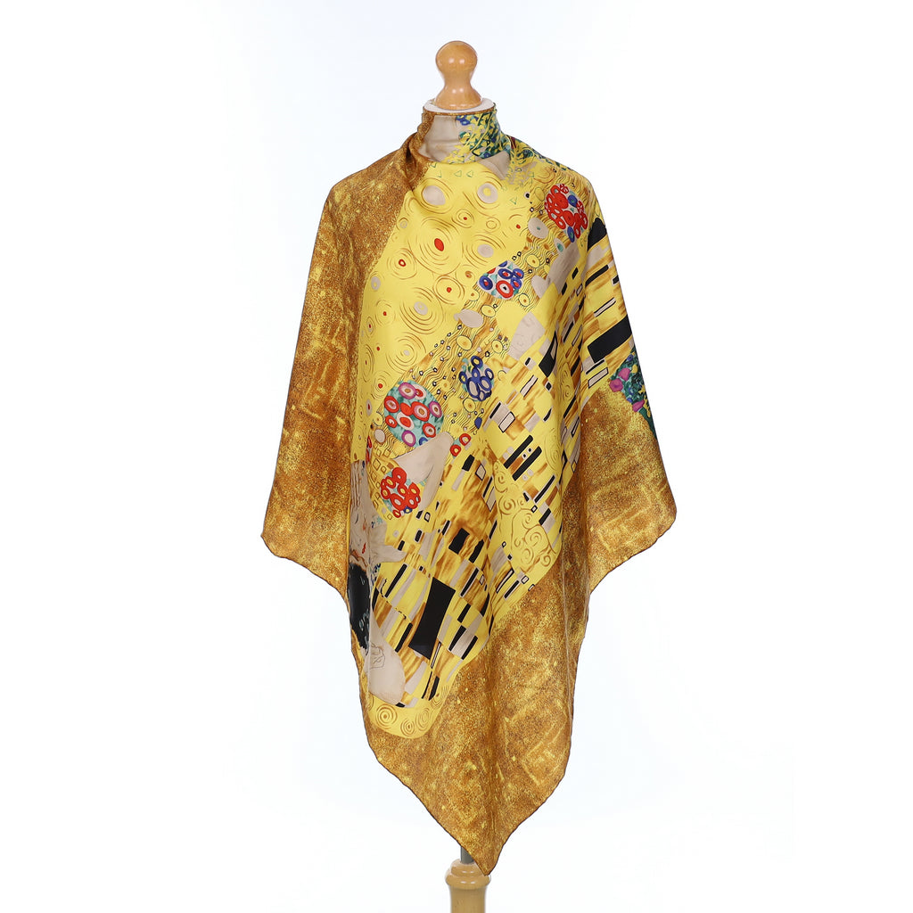 Brand New ‘The Kiss’ Design Silk Scarf
