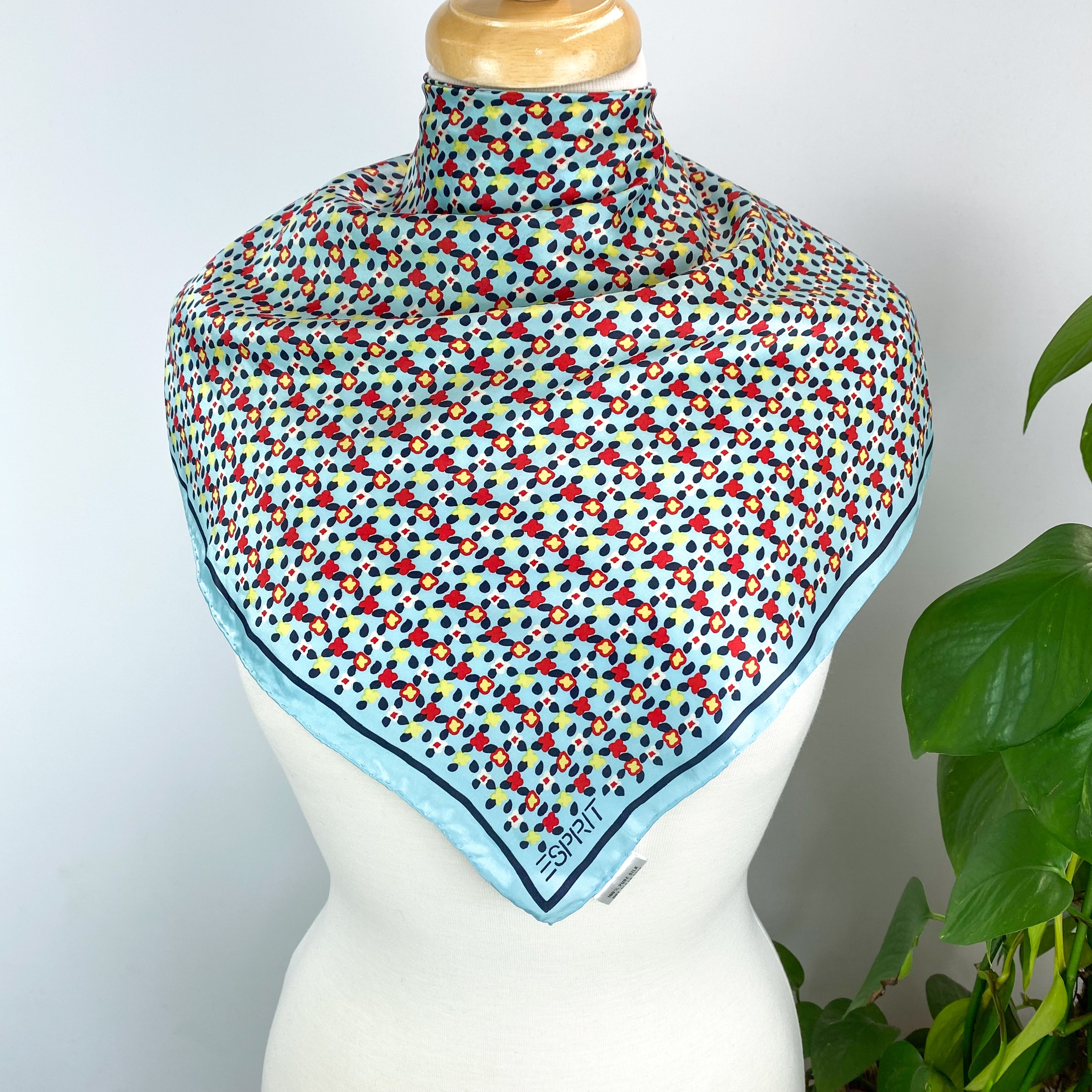 Espirit Floral Silk Scarf