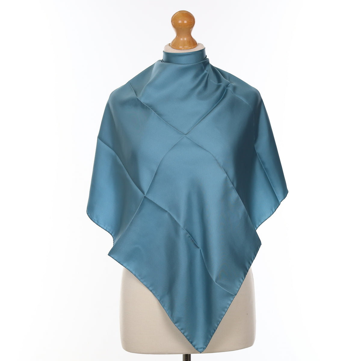 Brand New Sky Blue Silk Scarf