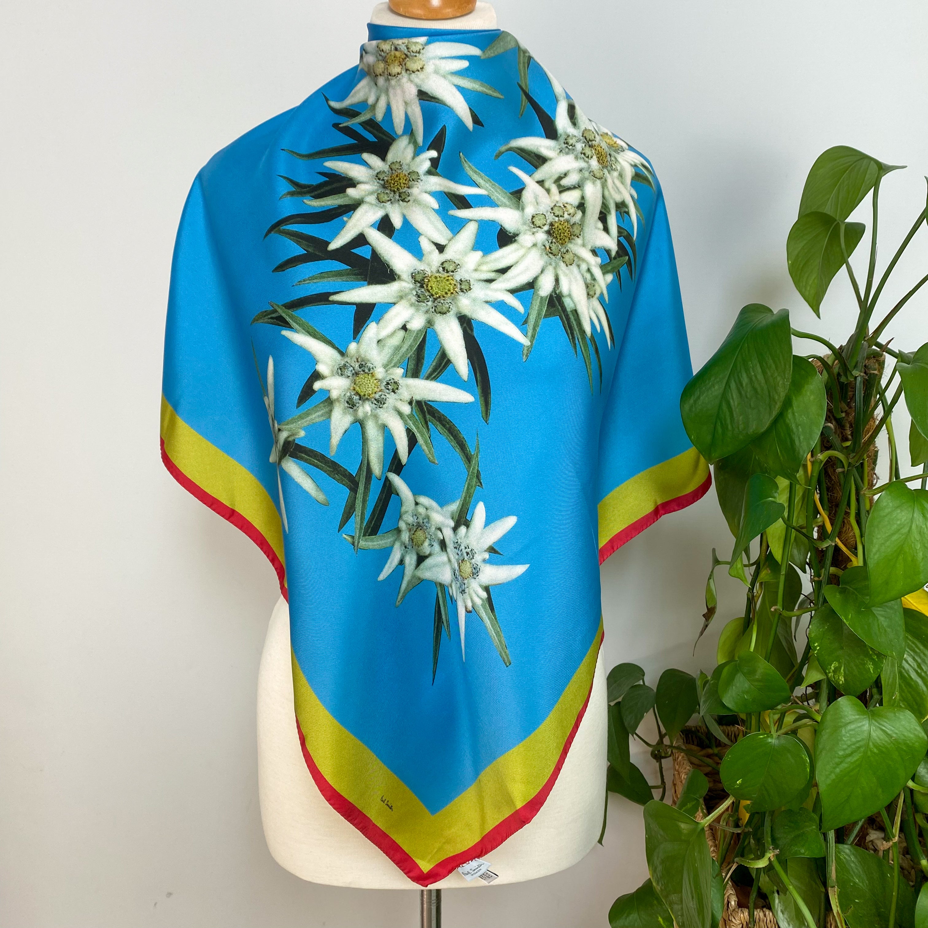 Paul Smith Floral Vintage Silk Scarf