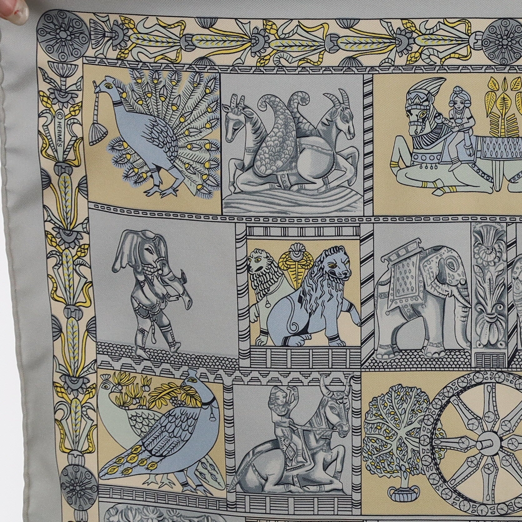 Hermès Torana 42 Silk Scarf
