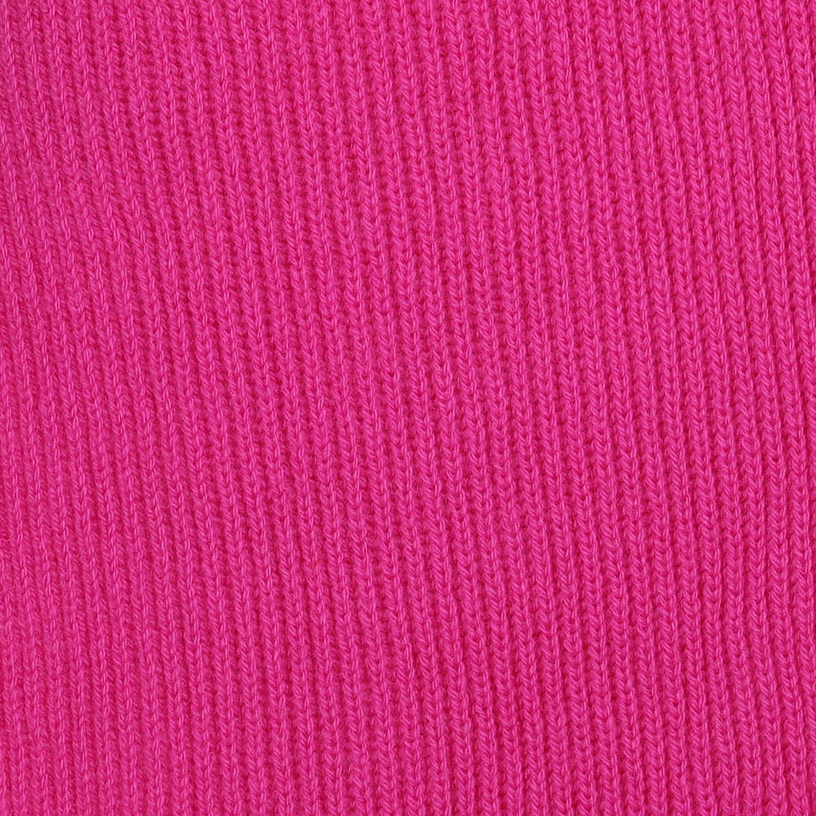 Brand New Scottish Fuchsia Pink Rib Cashmere Scarf