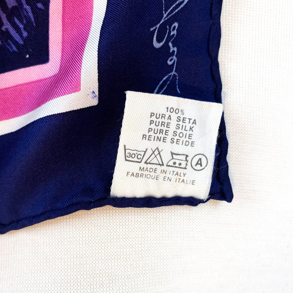 Jean Parel Vintage Silk Scarf