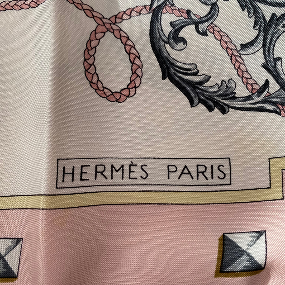 Hermès Les Clefs Silk Scarf