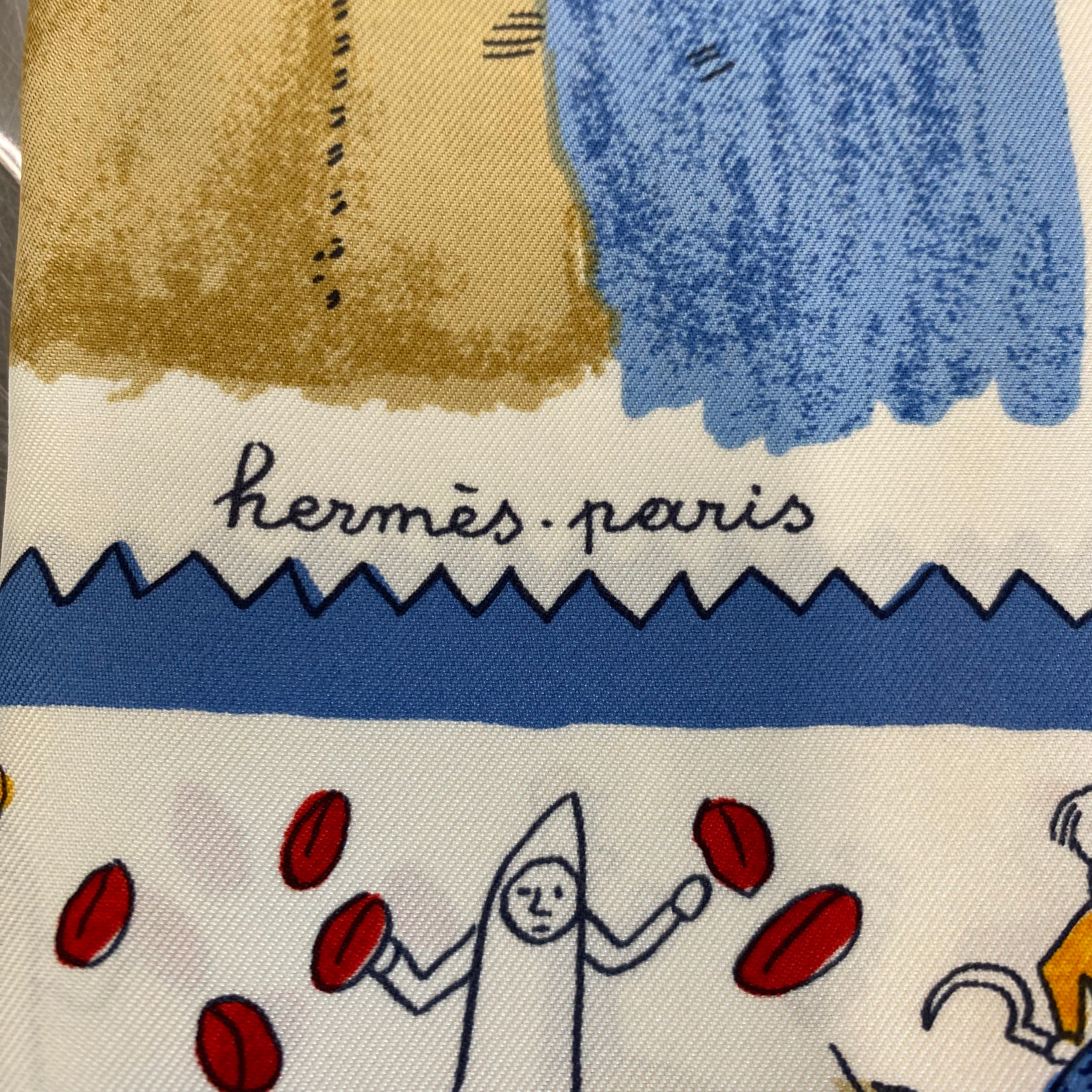 Hermès Retour À la Terre Silk Scarf Quite Rare