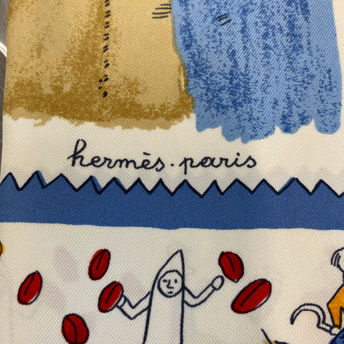 Hermès Retour À la Terre Silk Scarf Quite Rare