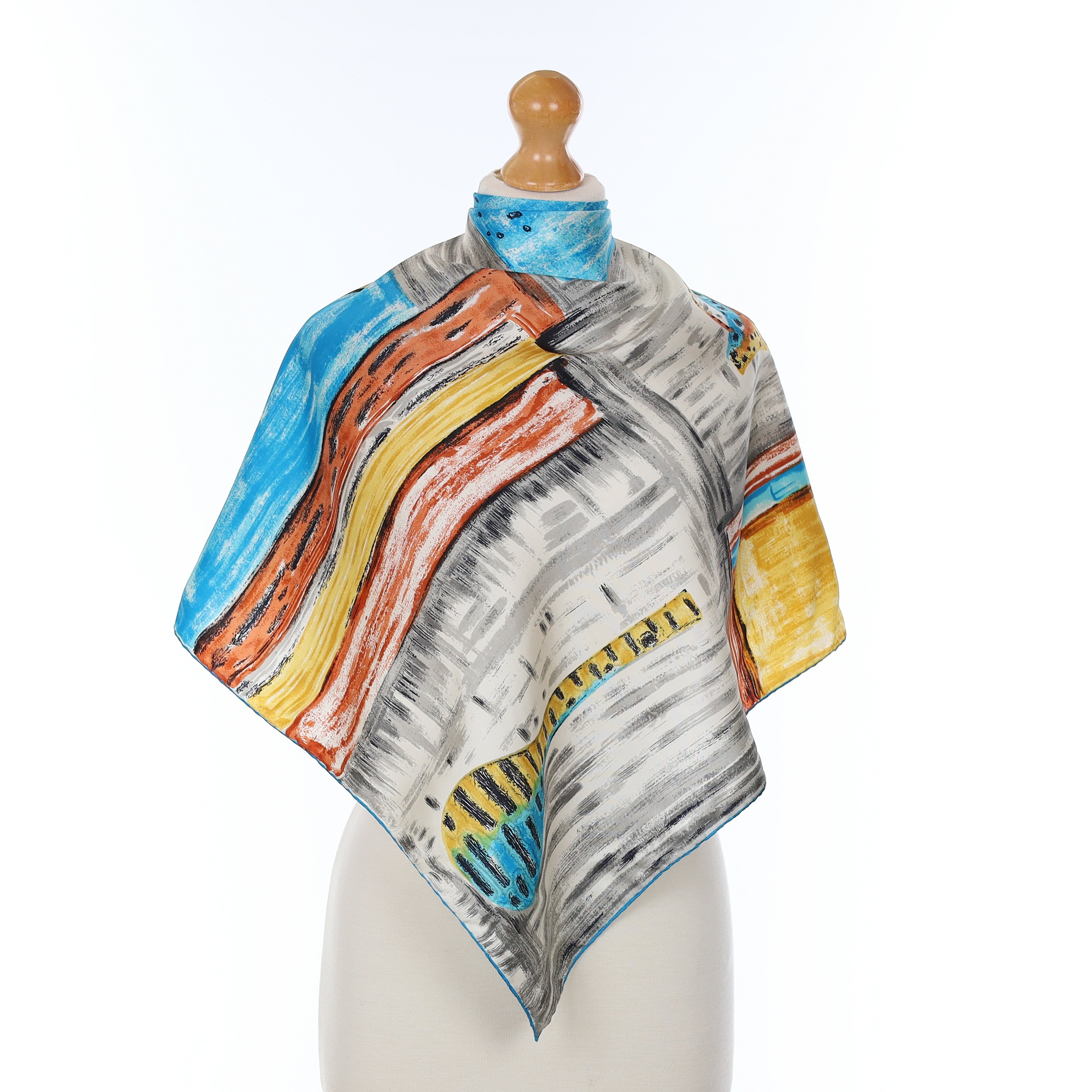 Abstract Vases Silk Scarf