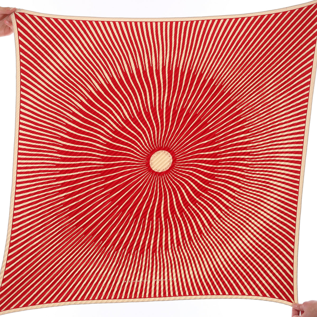 Boxed Hermès Soleil Plisse Silk Scarf Quite Rare
