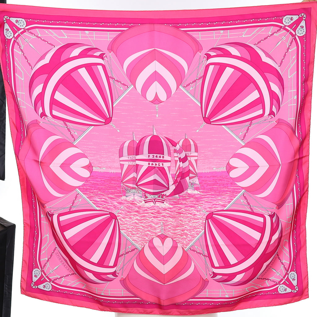 Hermès Spinnakers Silk Scarf Quite Rare