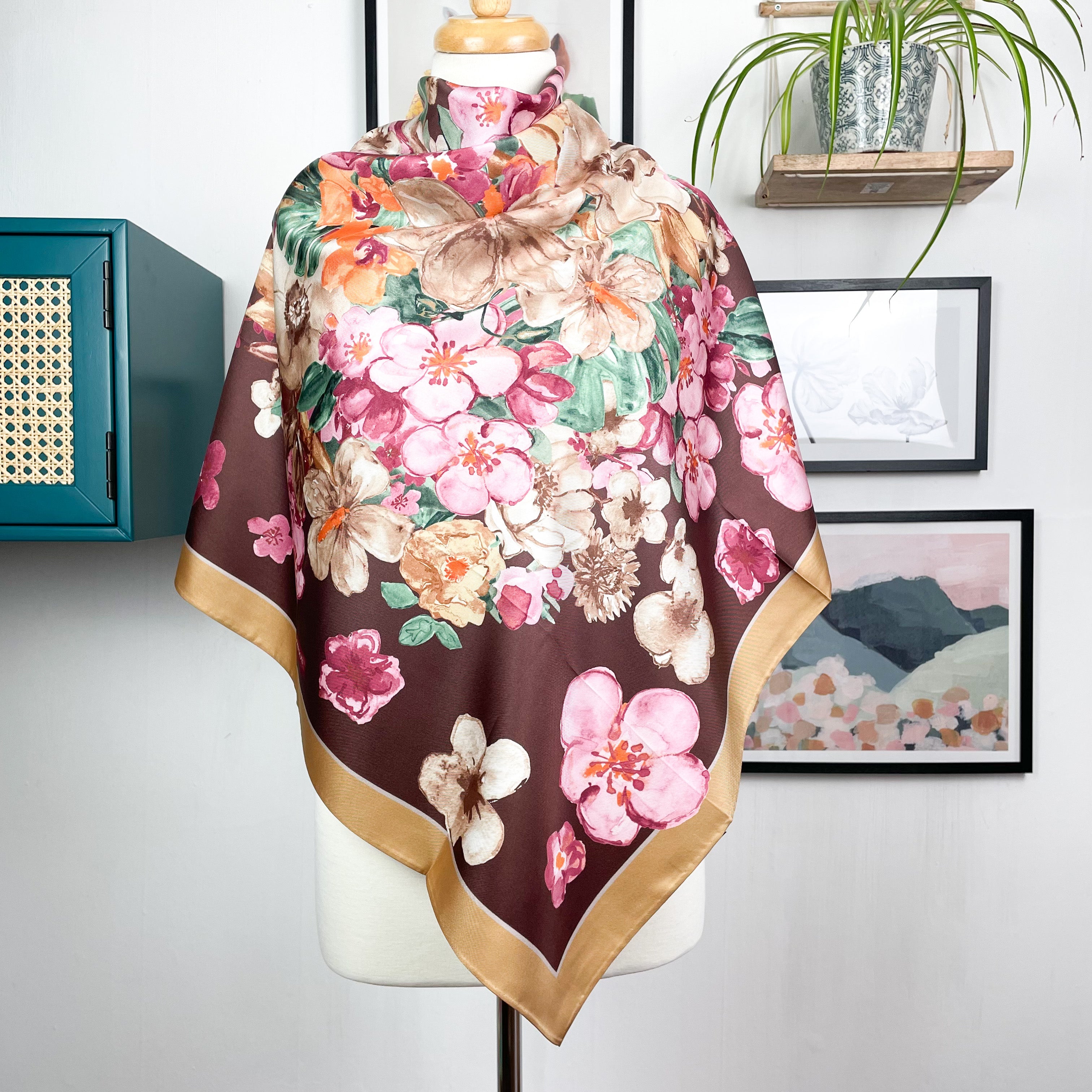 Brand New Jim Thompson Designer Silk Scarf