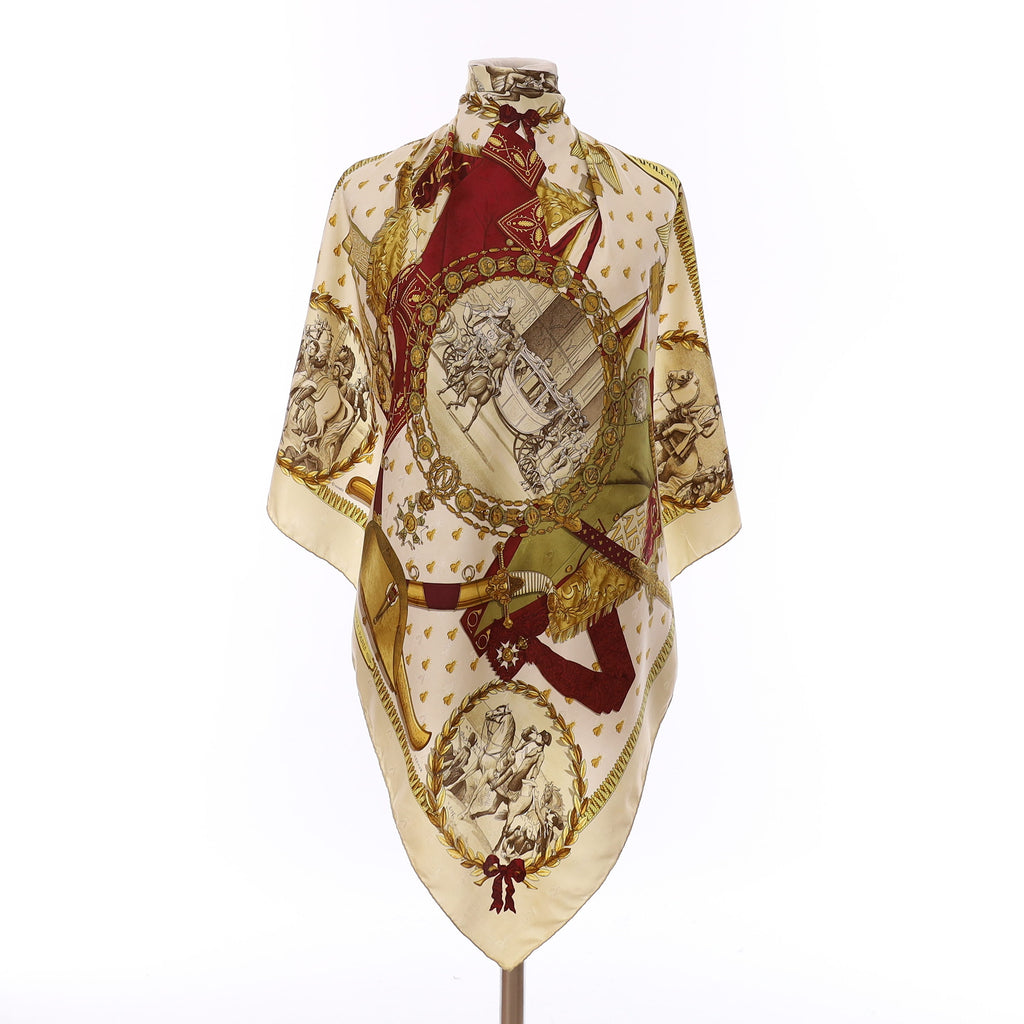 Hermès Napoleon Silk Scarf