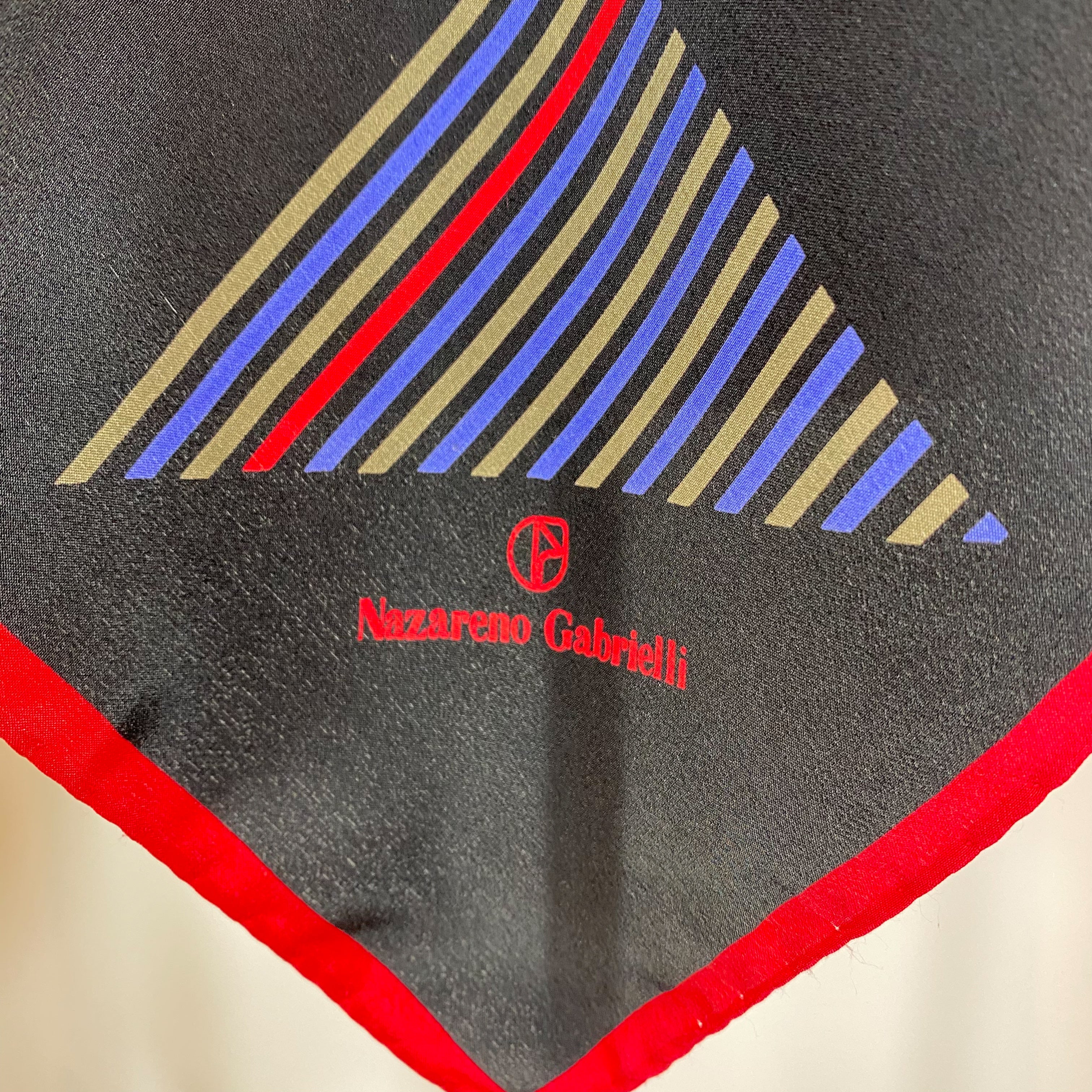 Nazareno Gabrielli Italian Silk Scarf