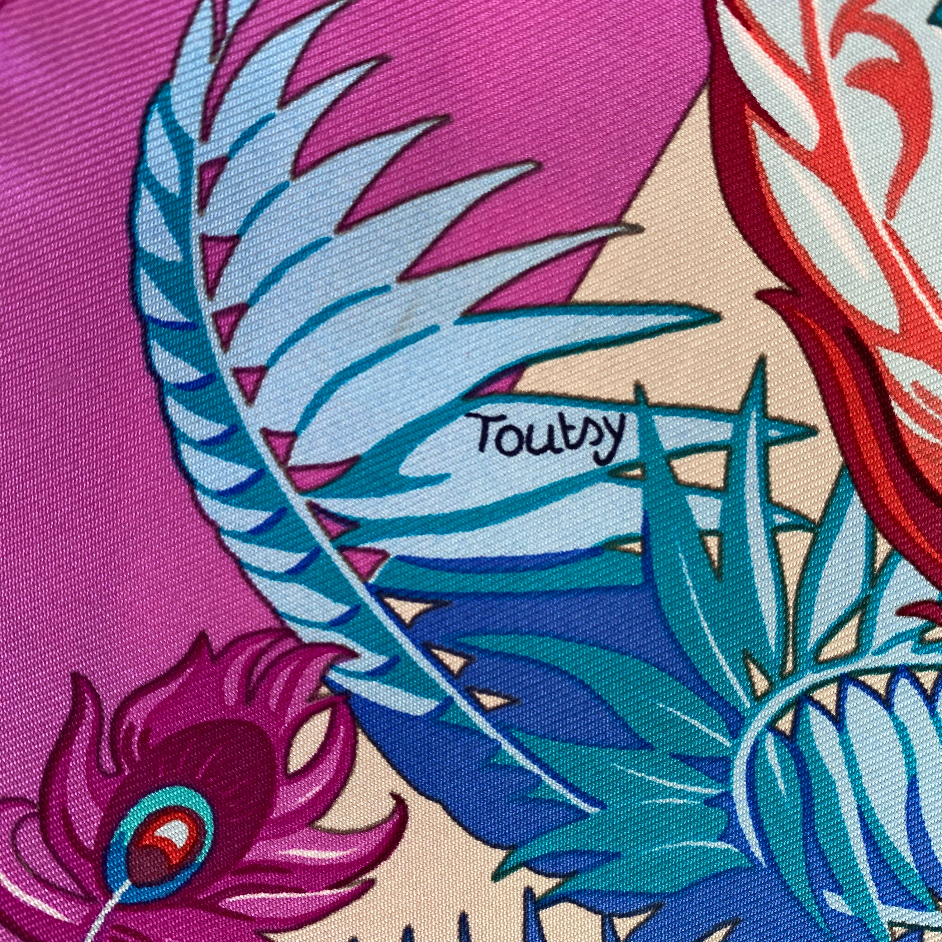 Immaculate Hermés Mythiques Phoenix Silk Scarf Quite Rare