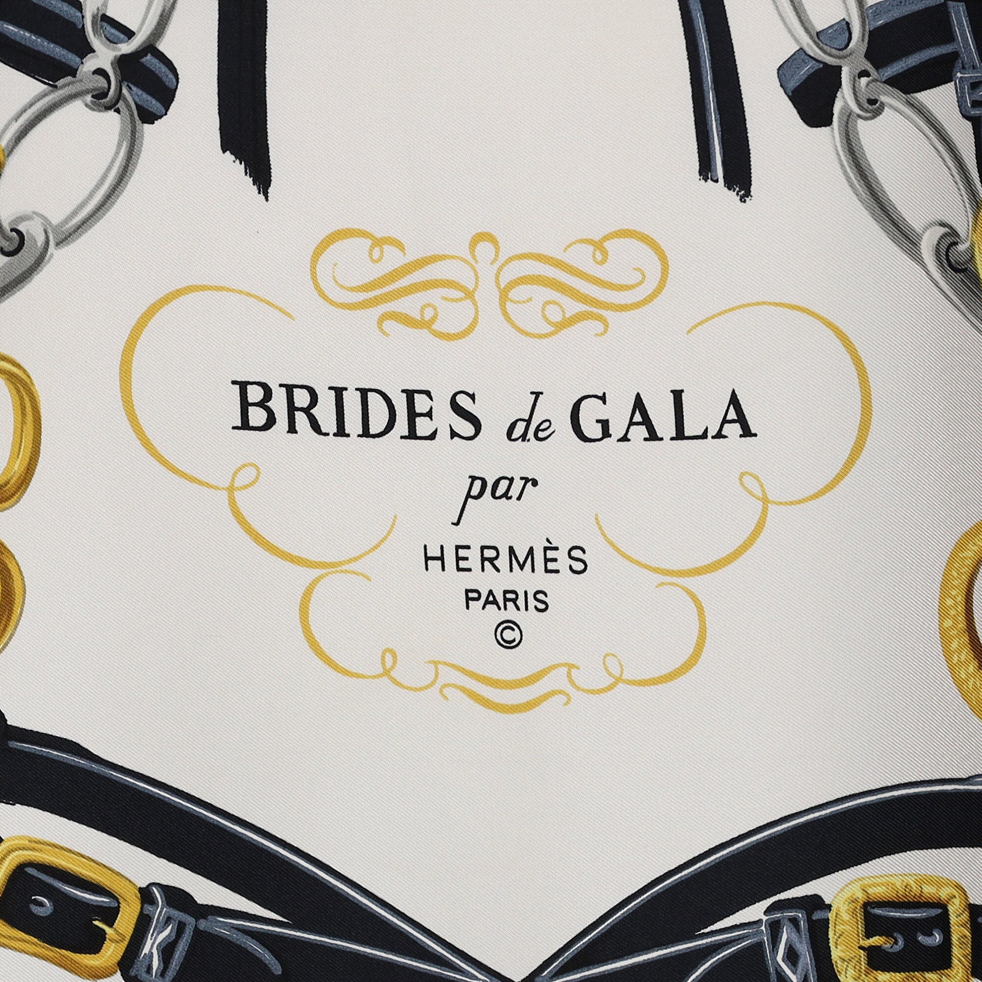 Hermès Brides De Gala Silk Scarf
