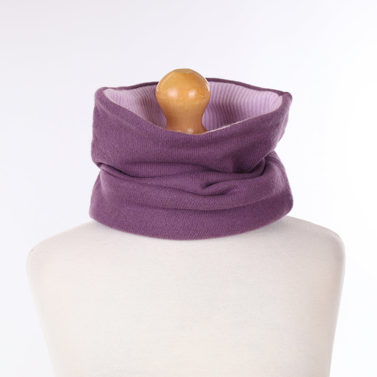 Hazy Purple and Lilac Luxury Double Layered Snood