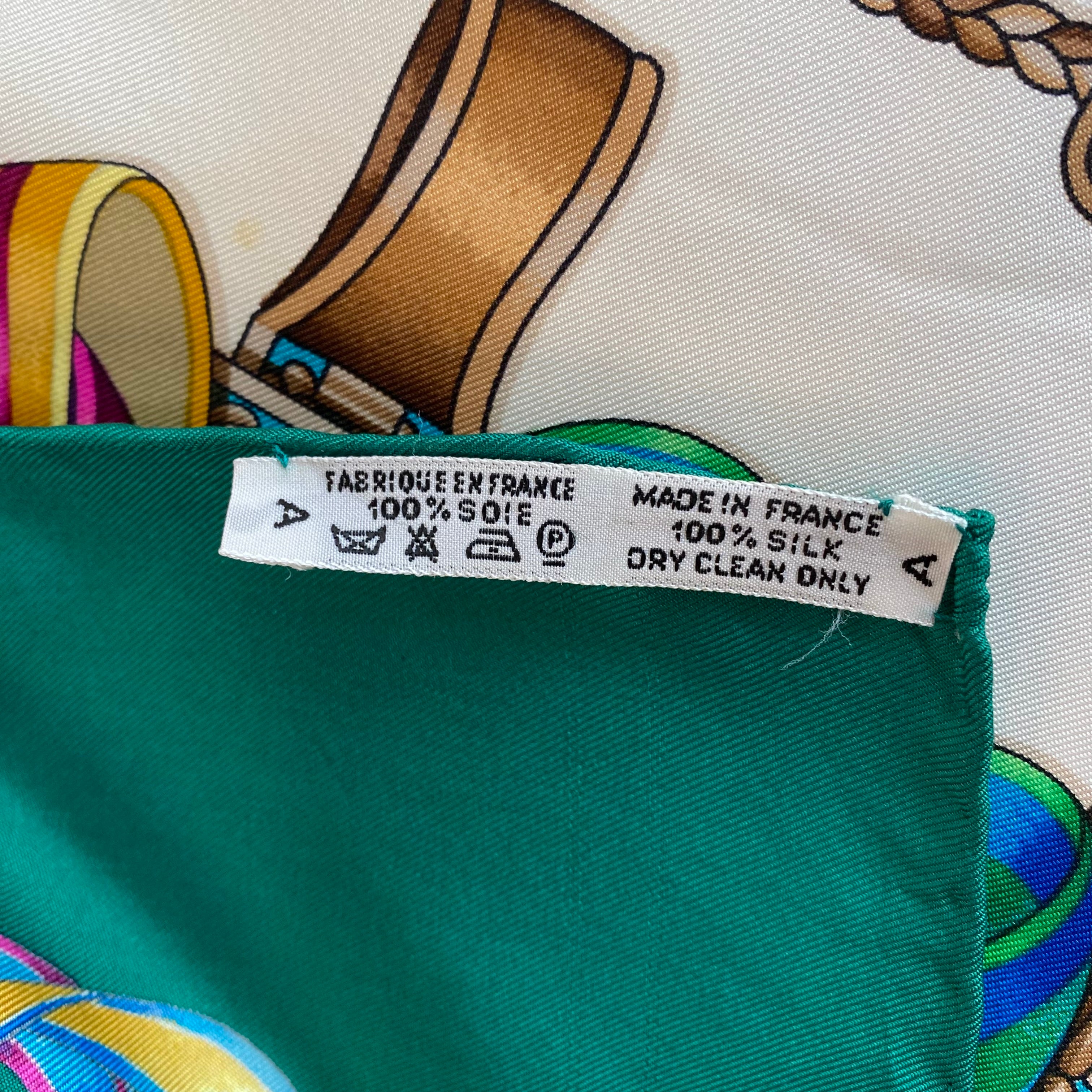 Hermès Les Rubans du Cheval Silk Scarf