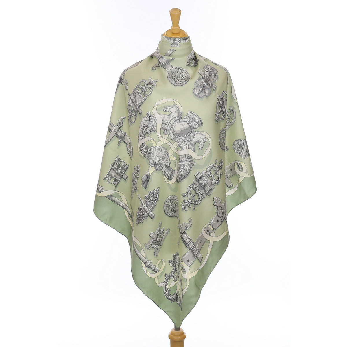 Hermès Ferronnerie Silk Scarf