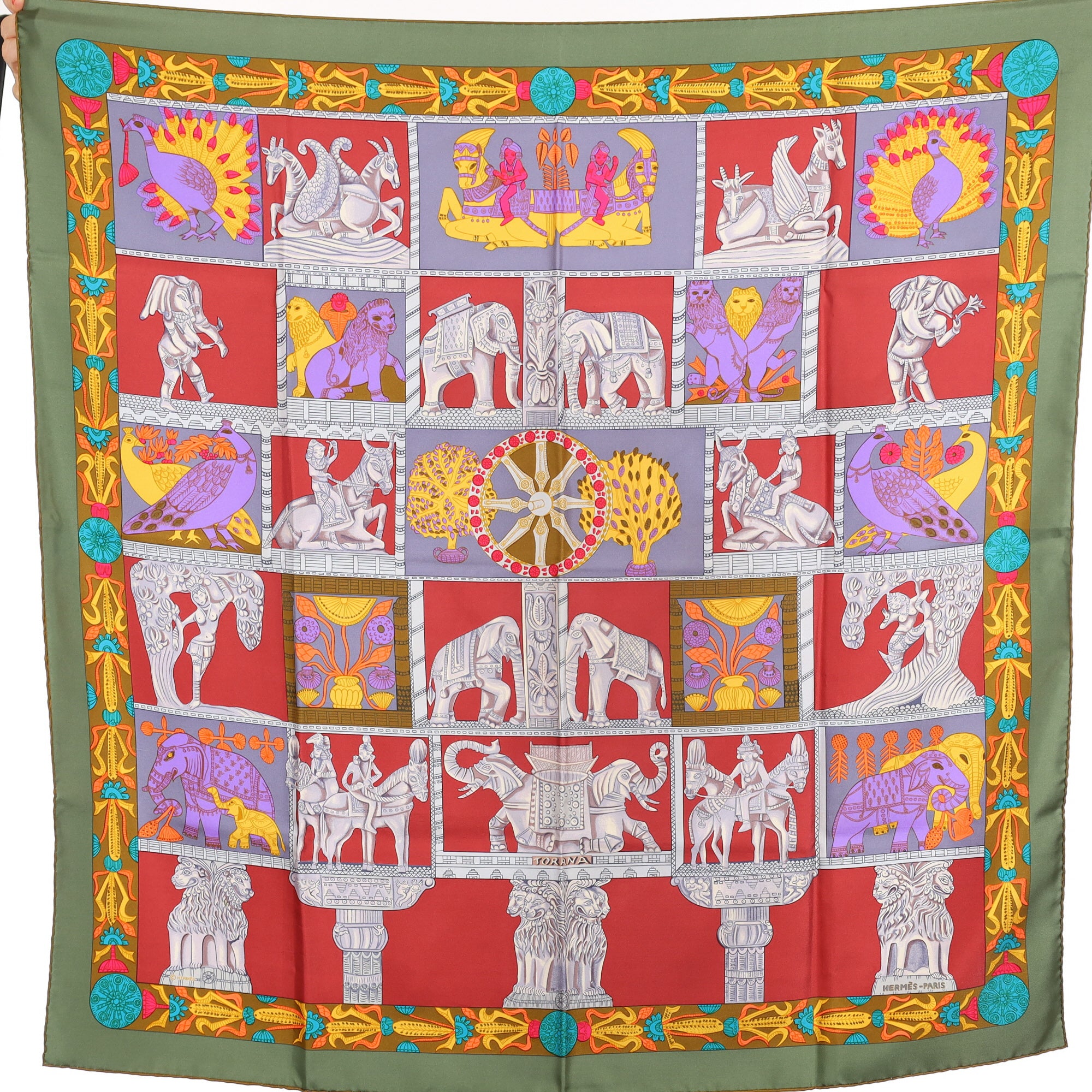 Hermès Torana Silk Scarf