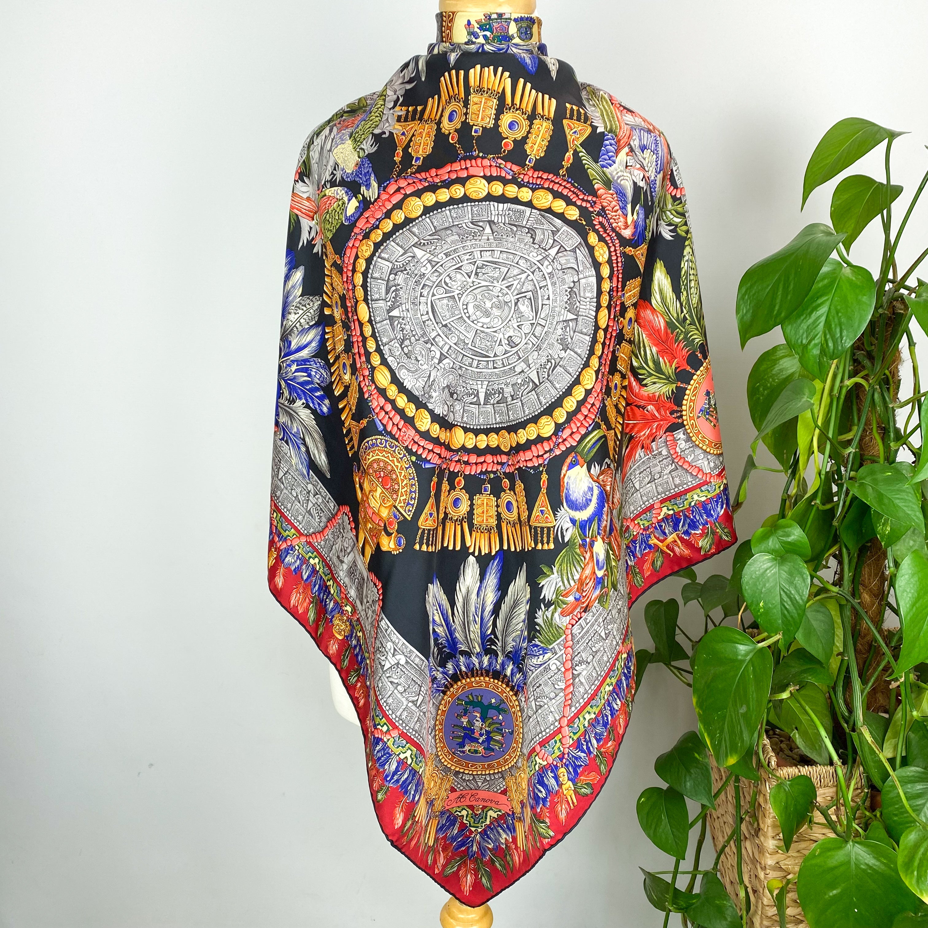 Andre Claude Canova Silk Scarf