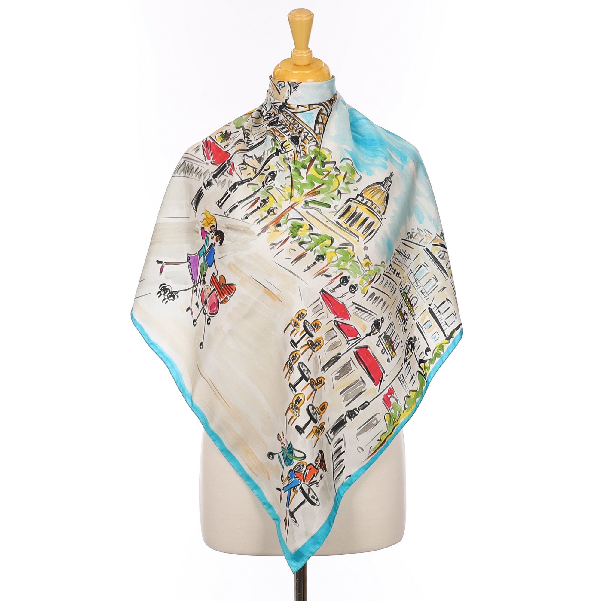 Brand New Boxed Frida Silk Scarf