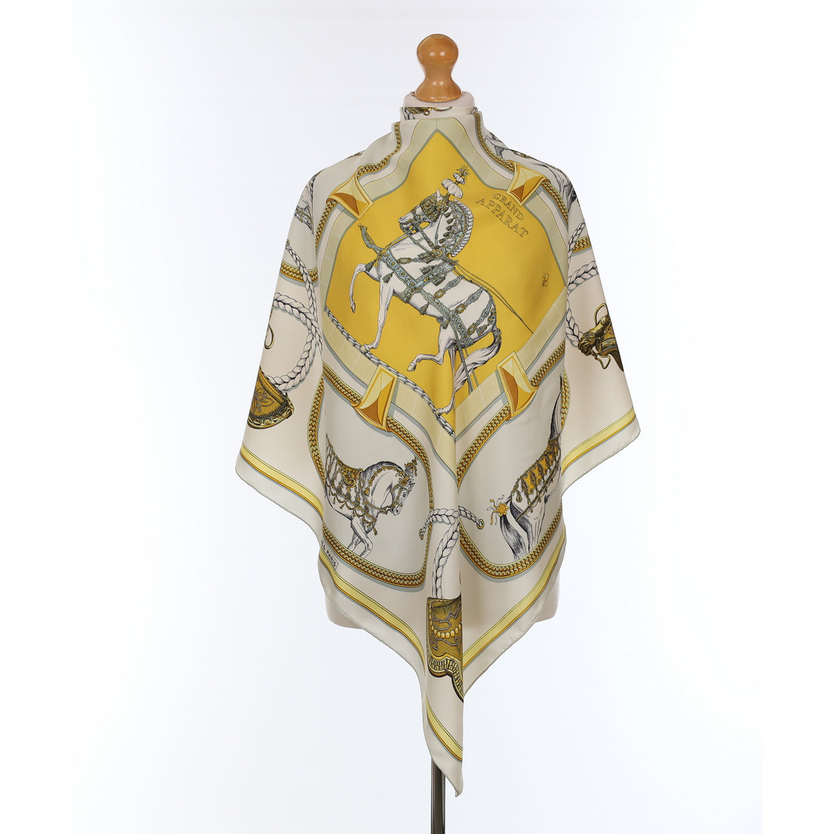 Hermès Grand Aparat Silk Scarf