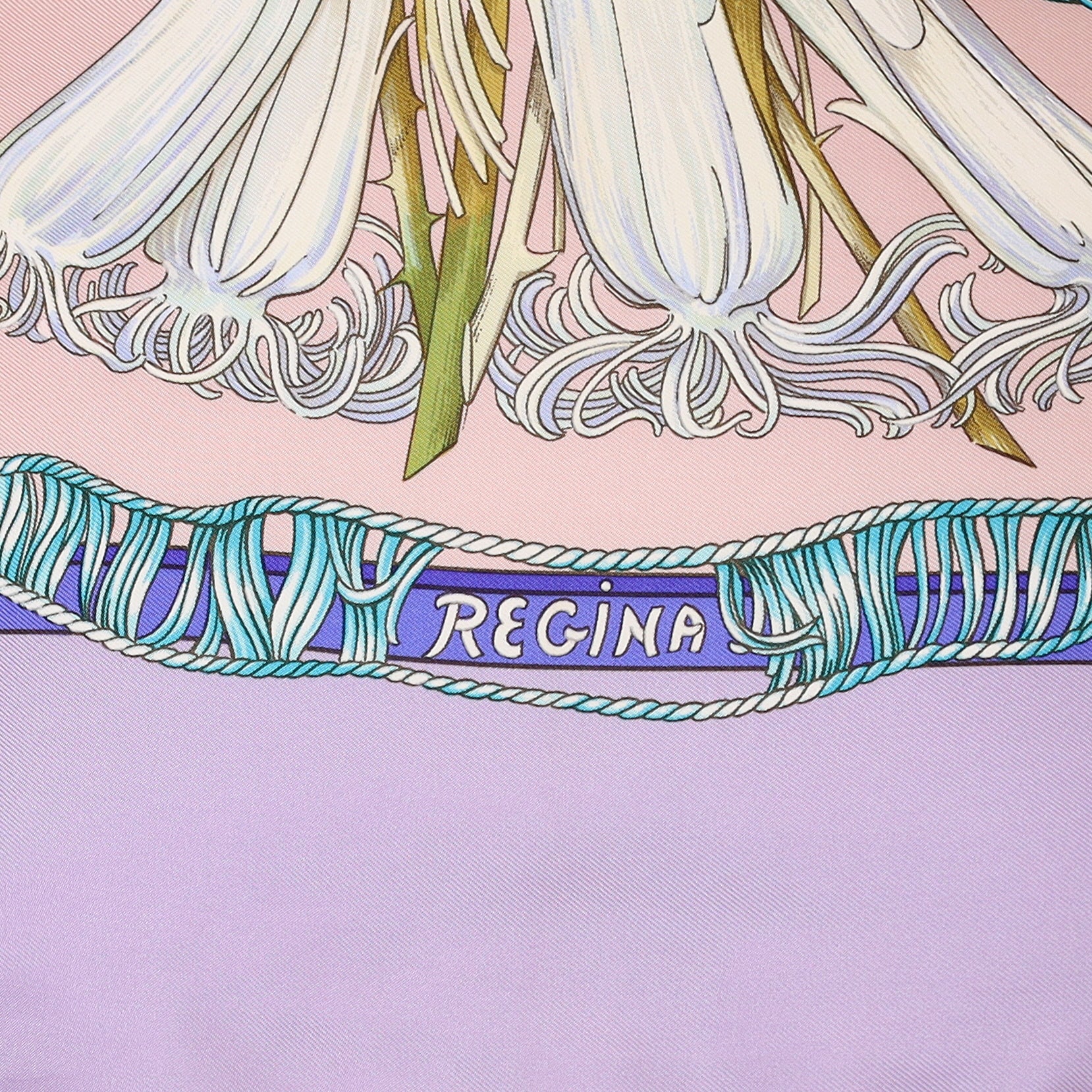 Hermès Regina Vintage Silk Scarf