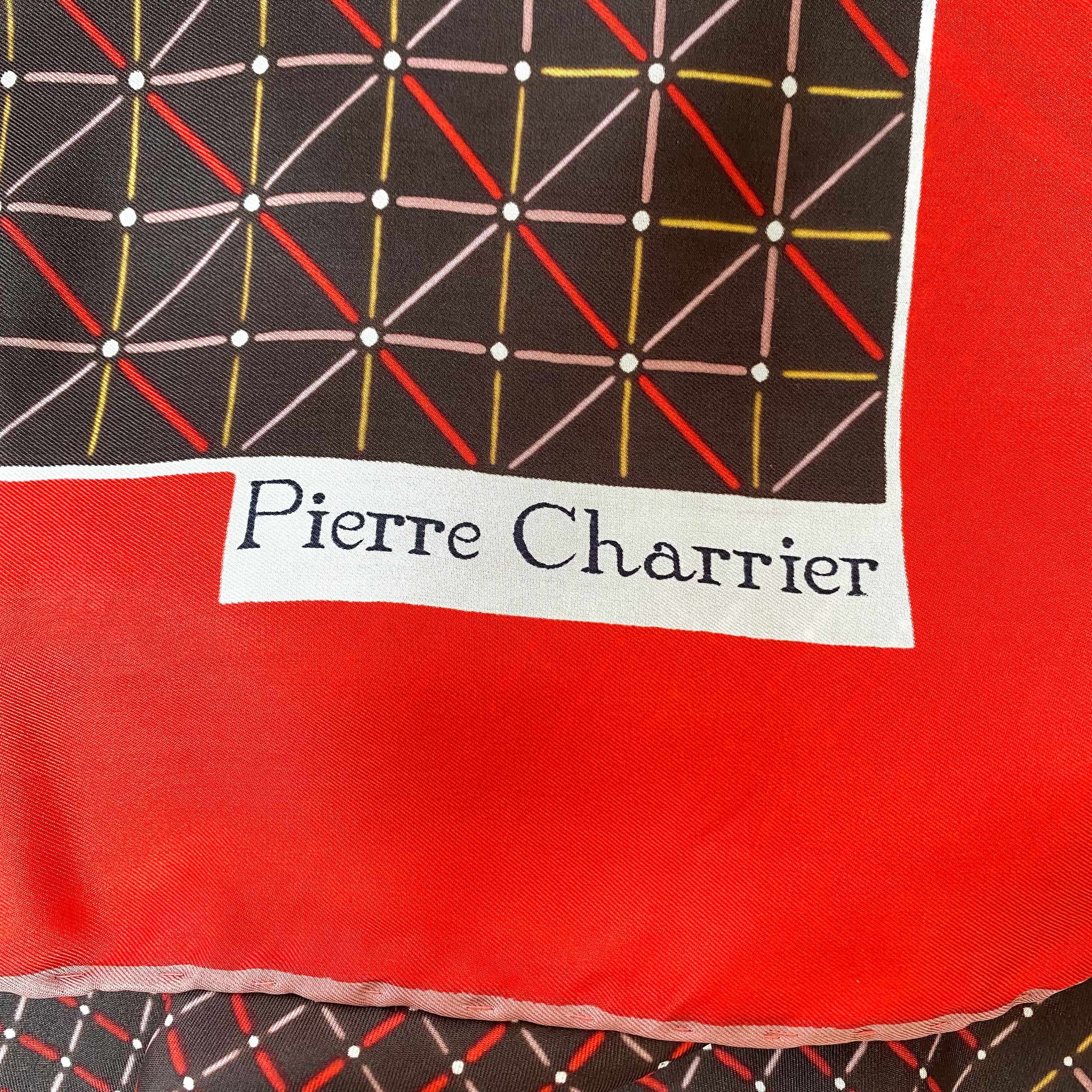 Pierre Charrier Silk Scarf