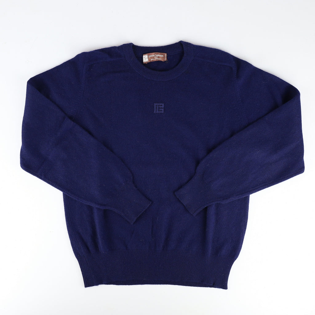 Children’s Pierre Balmain Navy Cashmere Crew Neck Jumper Age 12