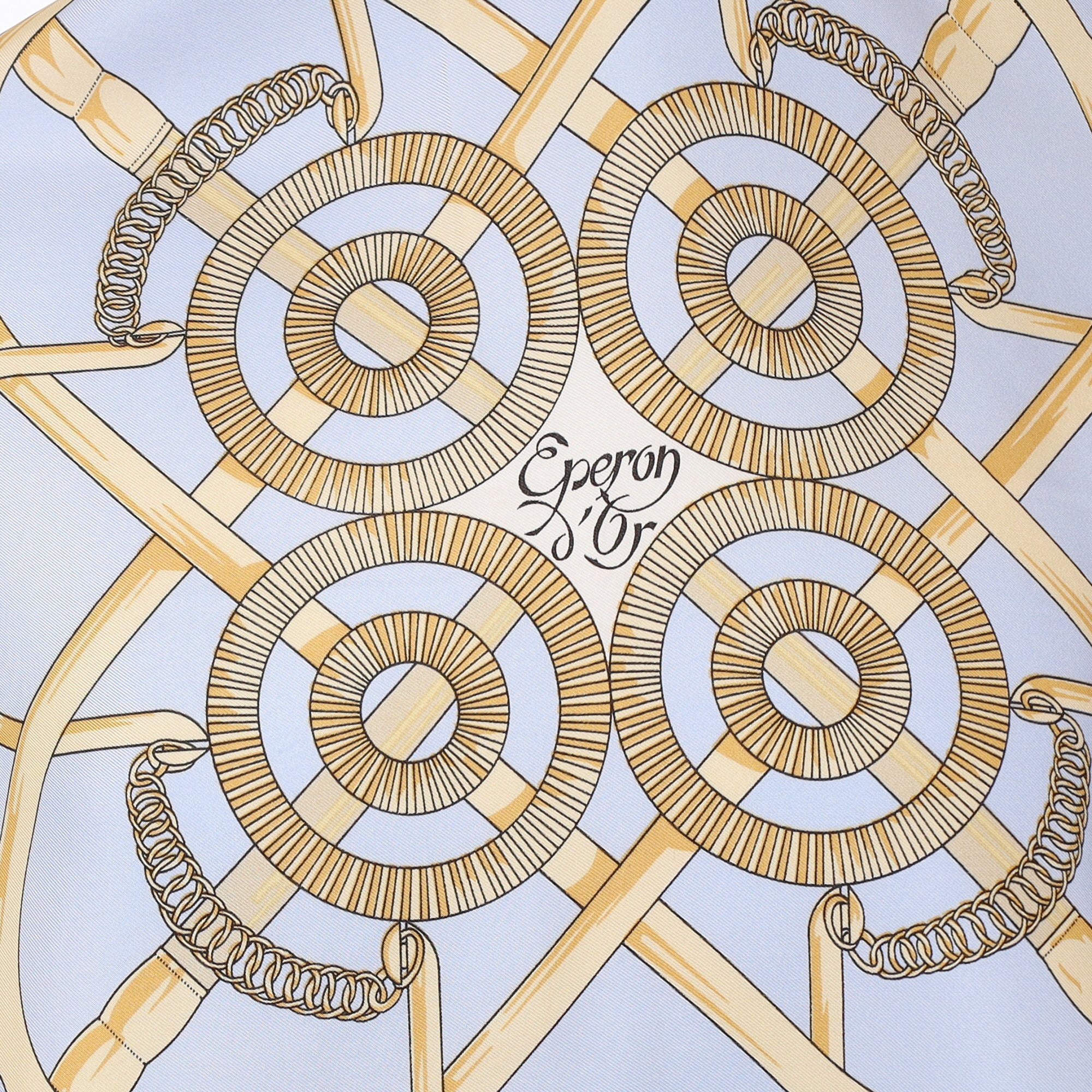 Hermès Eperon d’Or Silk Scarf