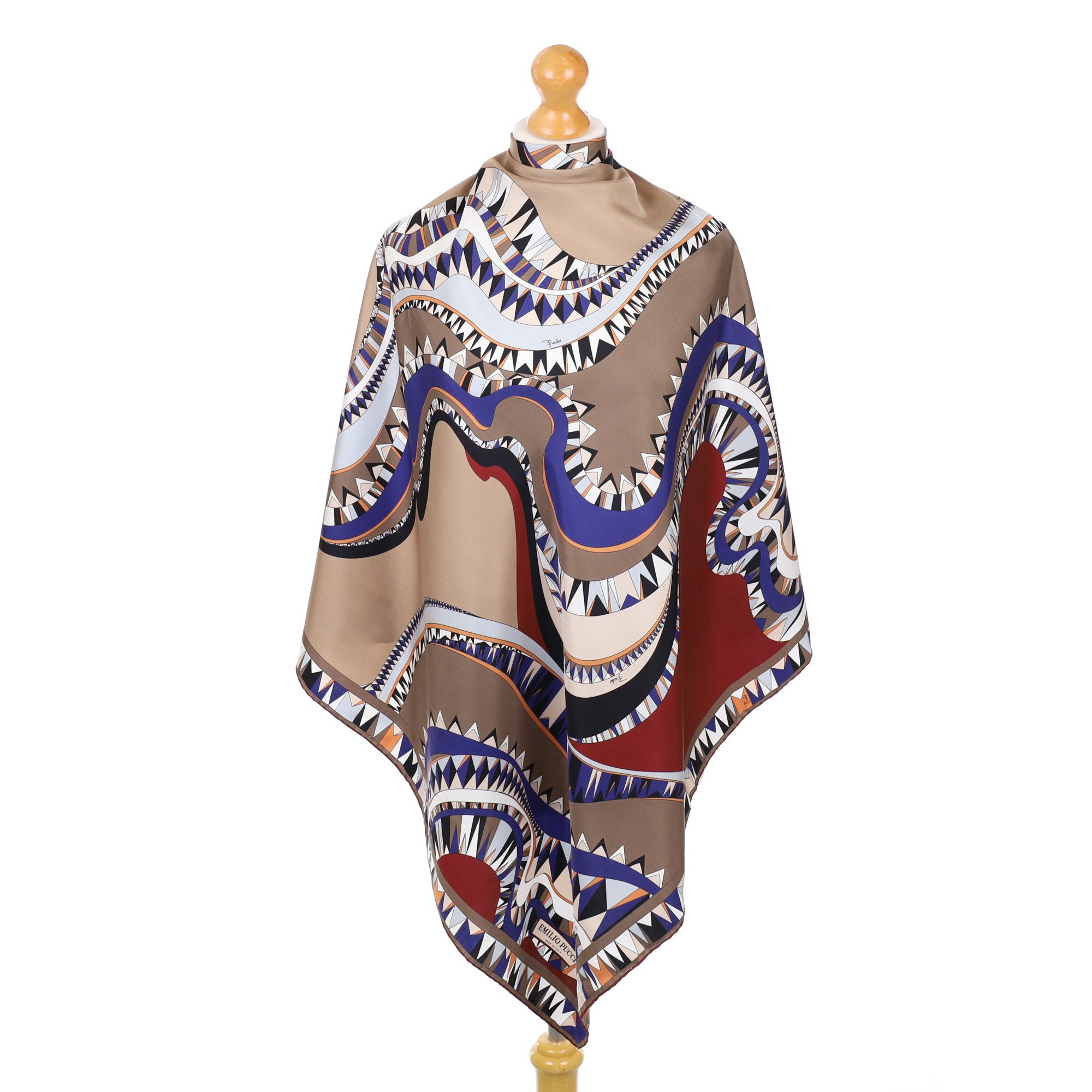 Brand New Emilio Pucci Designer Silk Scarf