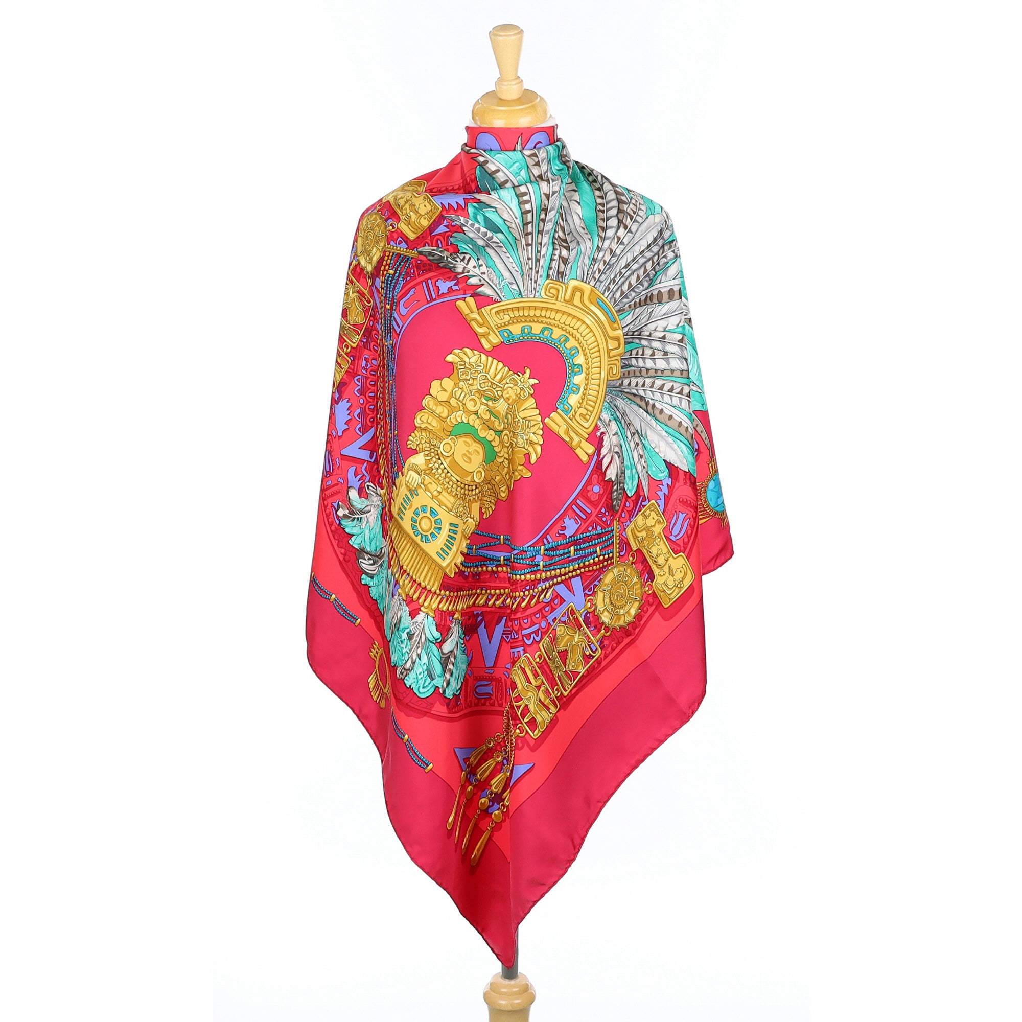 Hermès Mexique Silk Scarf