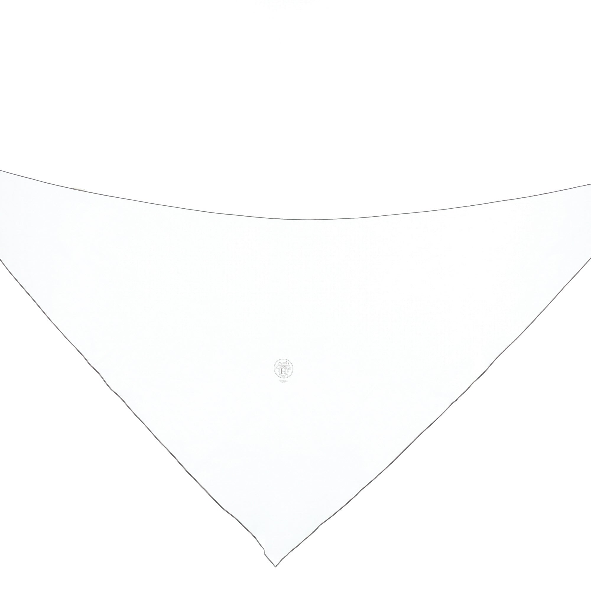 Brand New Boxed Hermès Triangle Silk Scarf