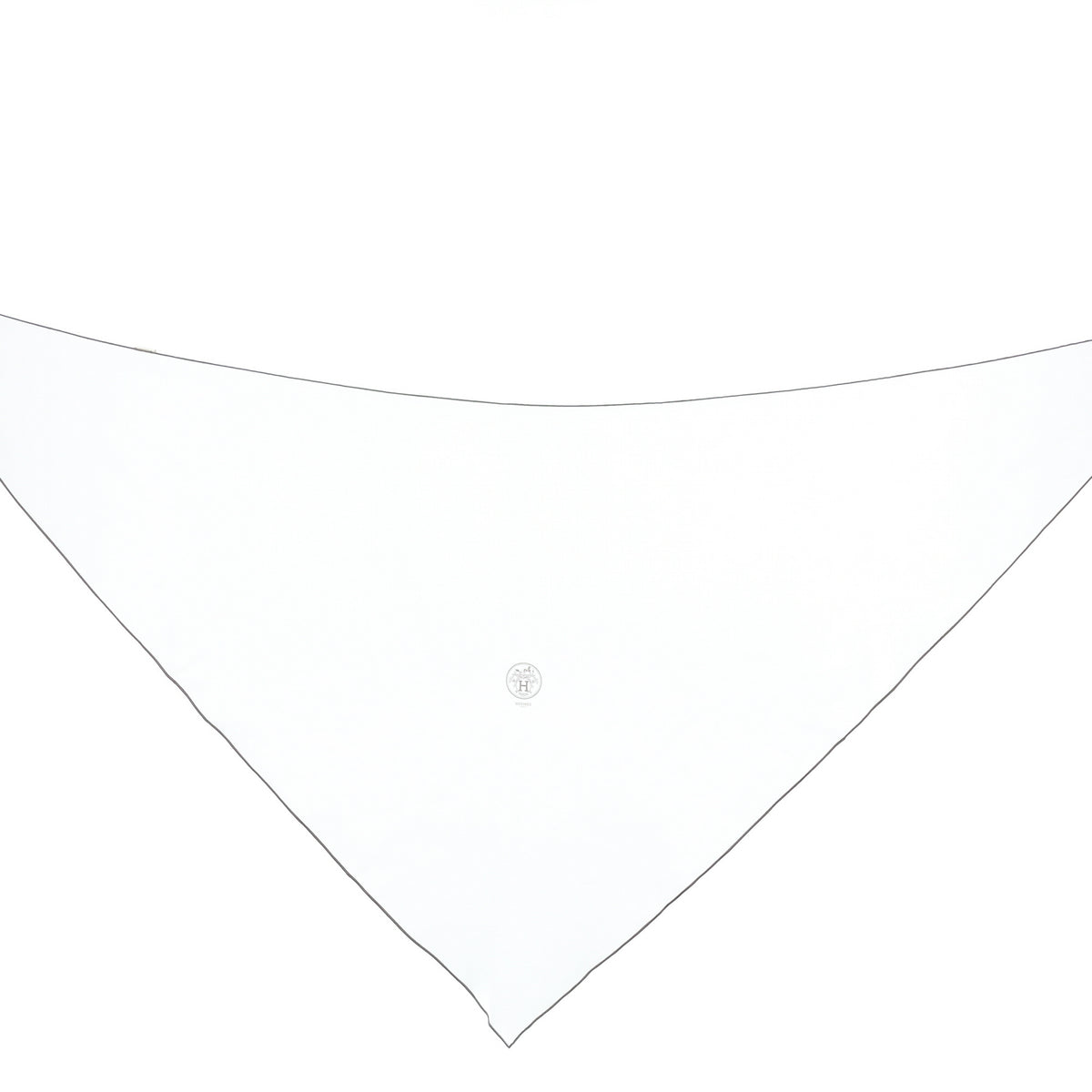 Brand New Boxed Hermès Triangle Silk Scarf