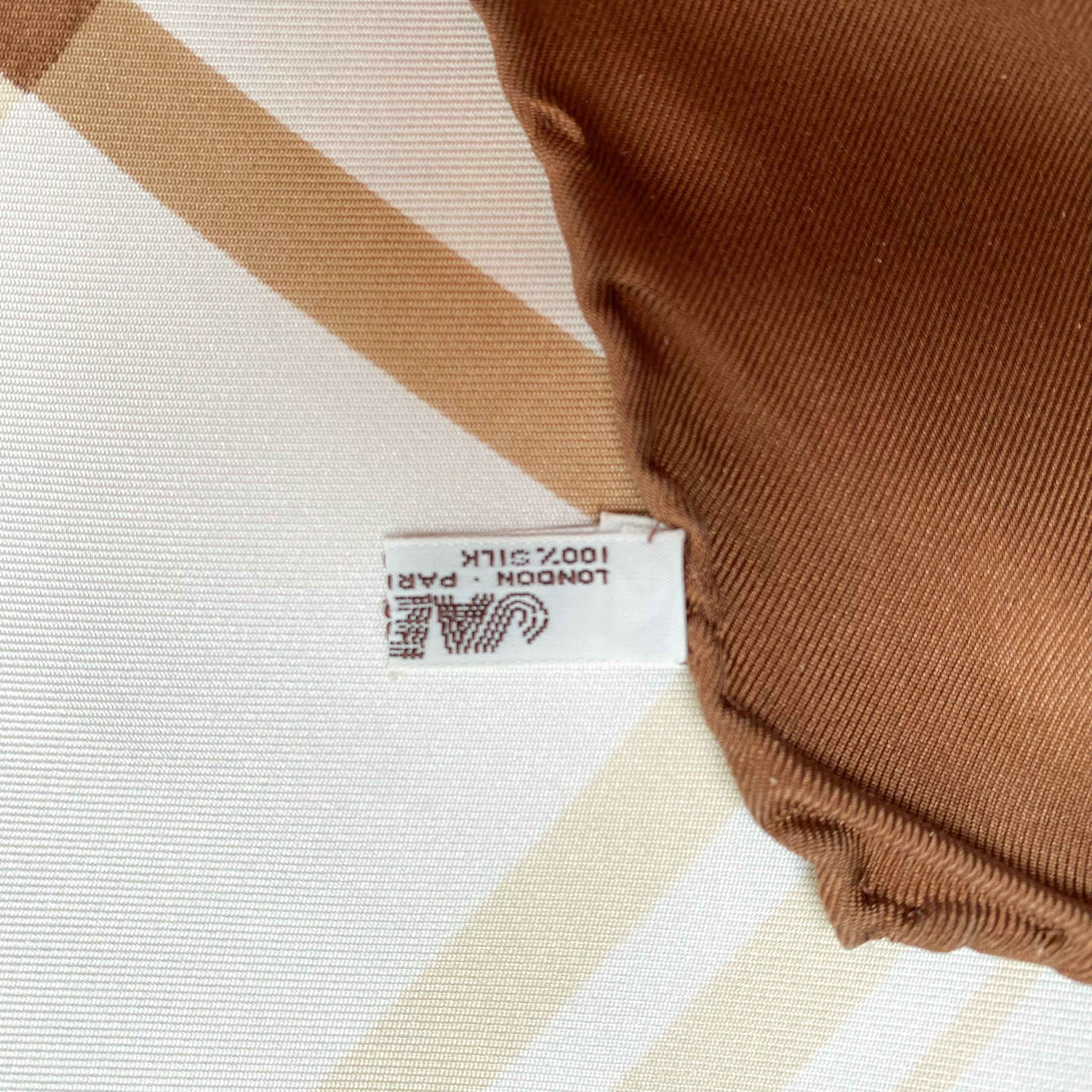 1970s Jaeger Vintage Silk Scarf