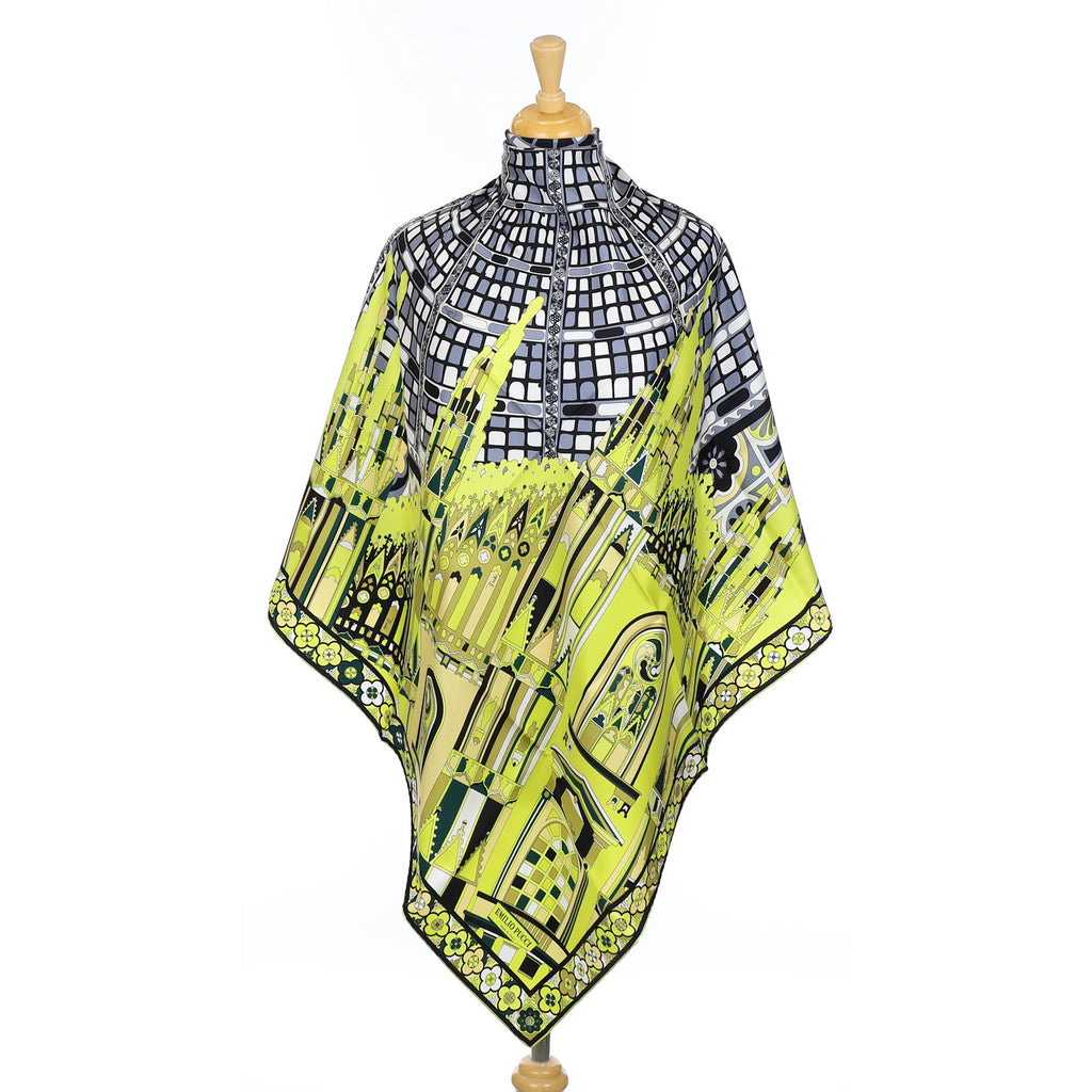 Brand New Boxed Emilio Pucci Milan Silk Scarf