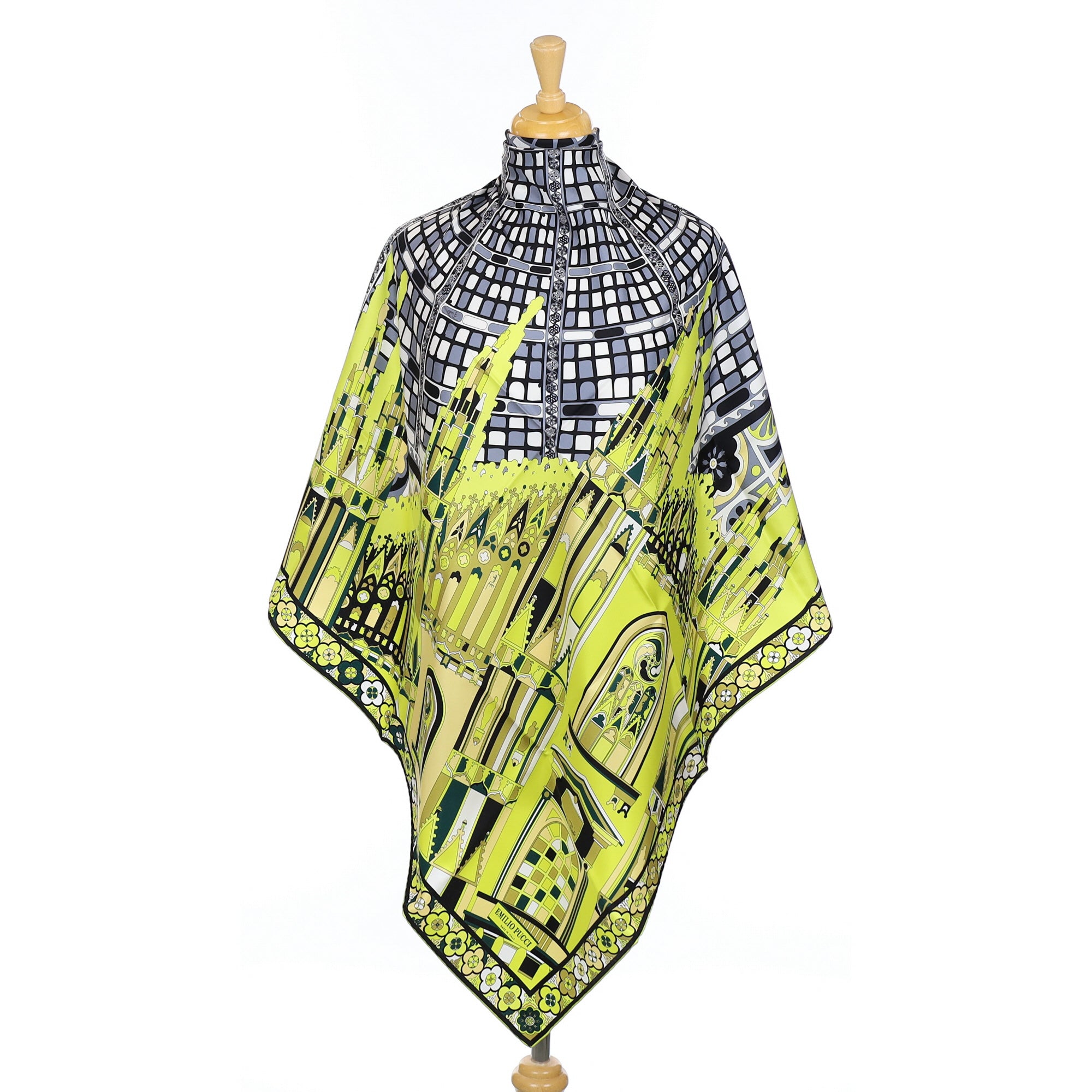 Brand New Boxed Emilio Pucci Milan Silk Scarf