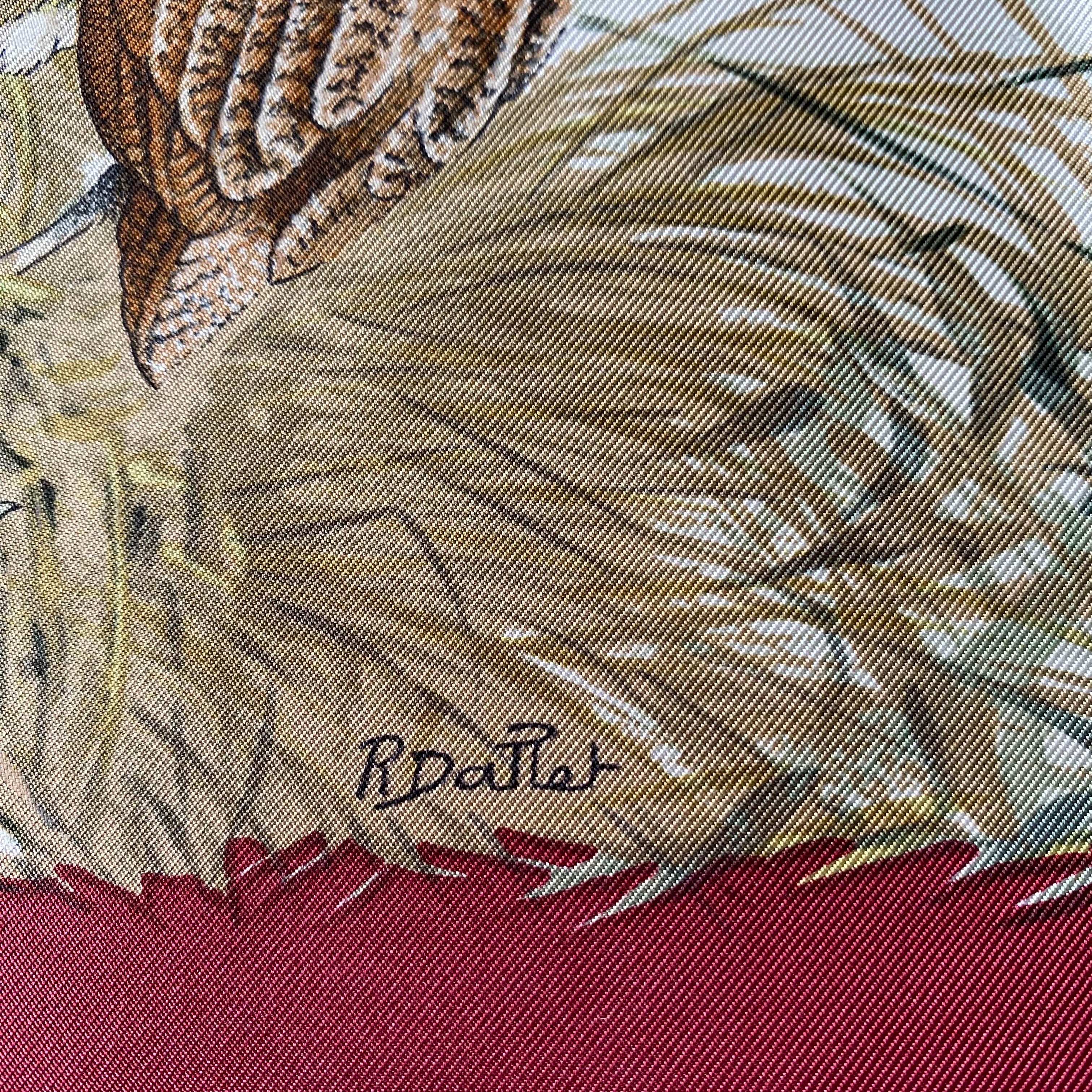 Hermès Halte en Camargue Silk Scarf