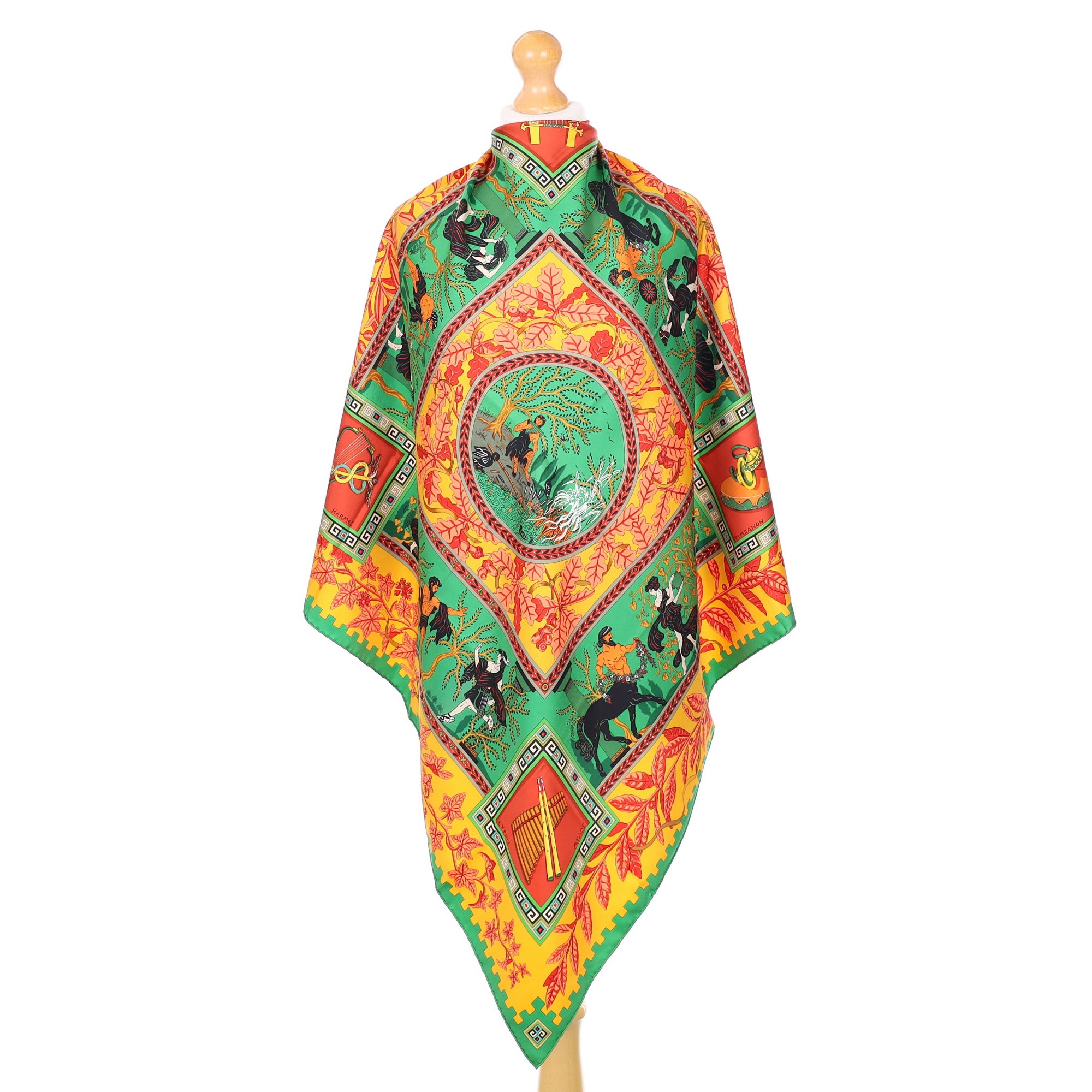 Hermès Musique des Dieux Silk Scarf